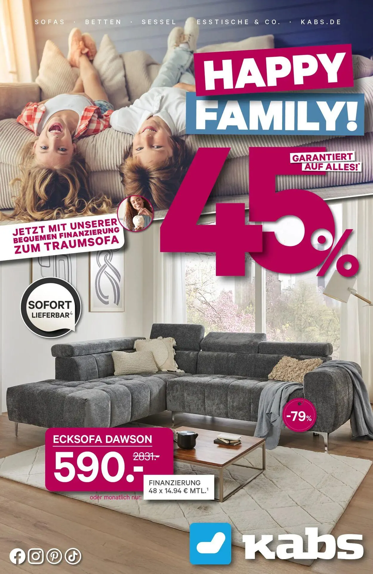 Kabs Aktueller Prospekt von 22. Mai bis 27. Juni 2025 - Prospekt seite 1