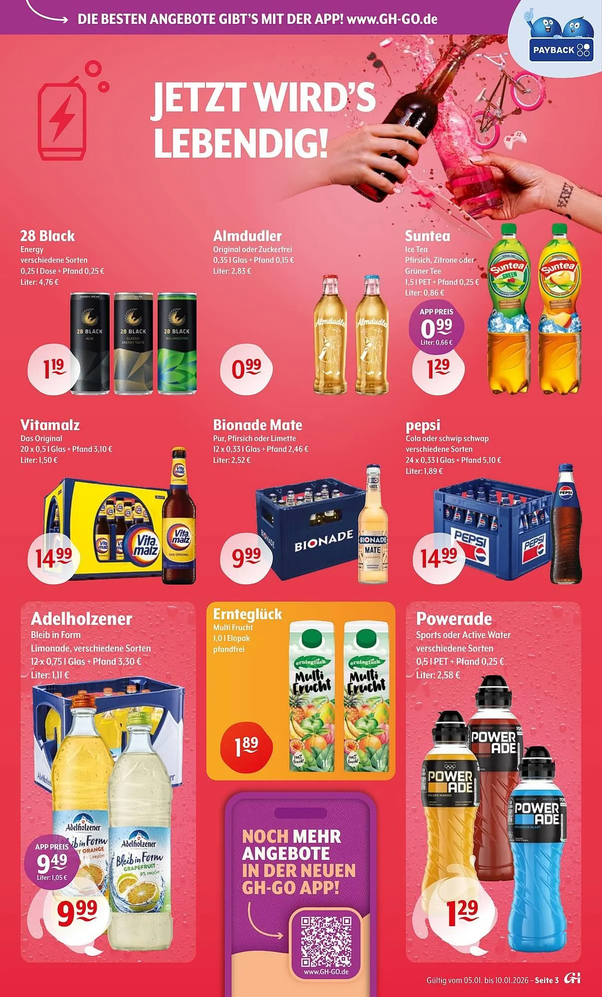 Getränke Hoffmann Prospekt von 5. Januar bis 10. Januar 2026 - Prospekt seite 3