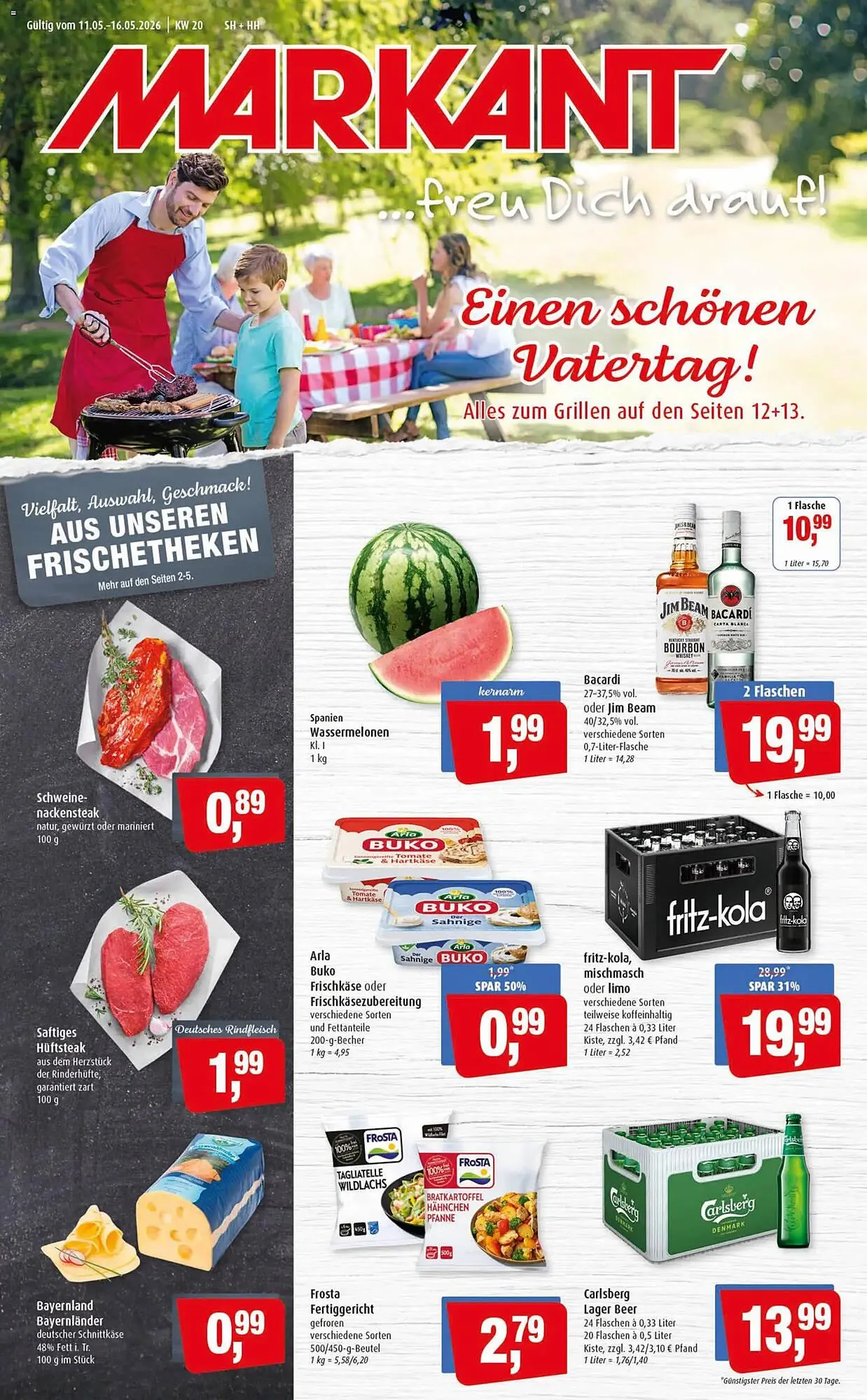 Markant Prospekt von 11. Mai bis 16. Mai 2026 - Prospekt seite 1