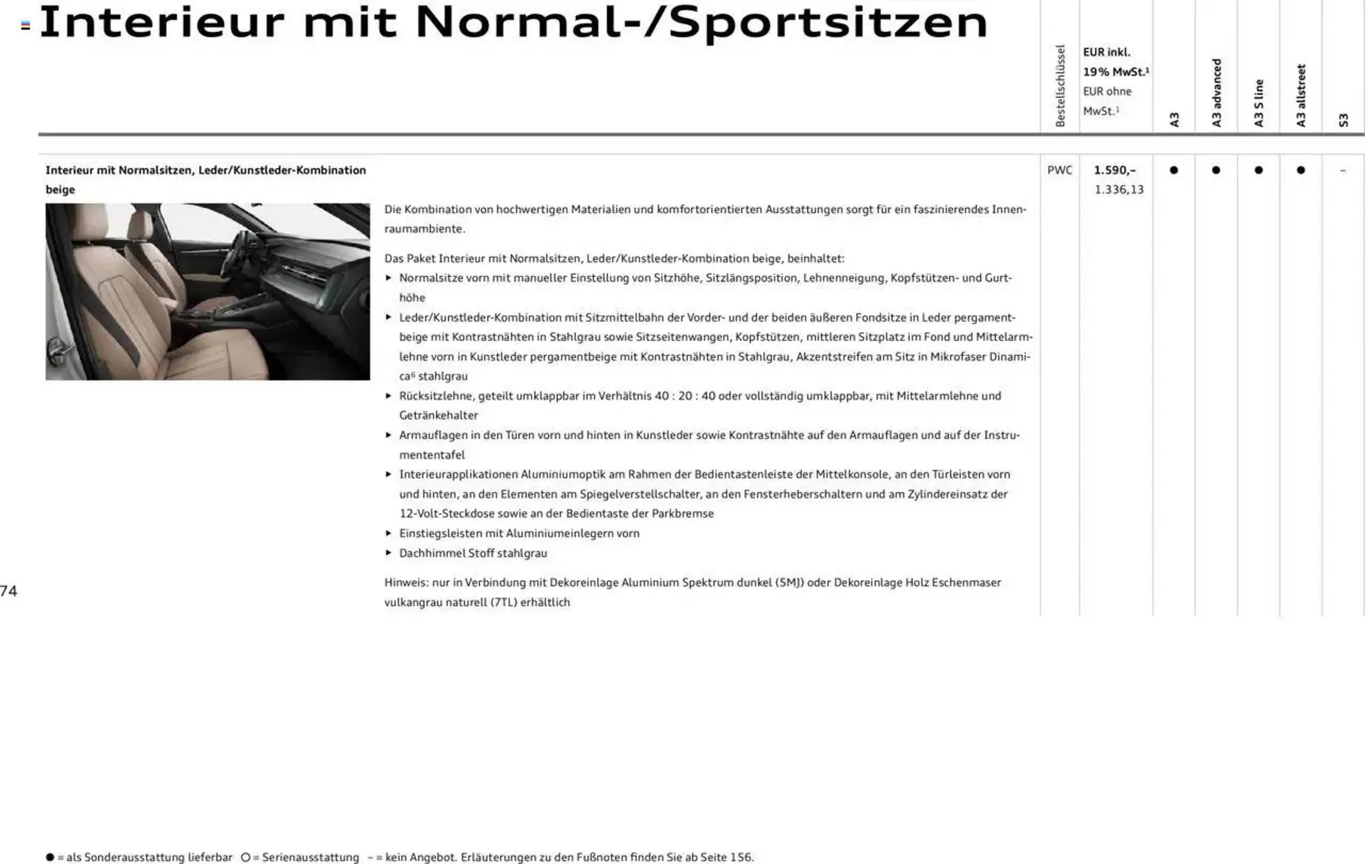 Audi Prospekt von 29. Januar bis 9. Januar 2026 - Prospekt seite 73