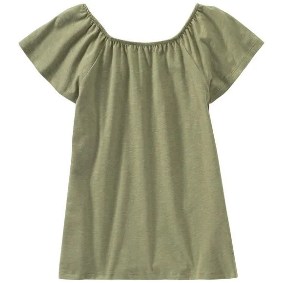 Mädchen T-Shirt mit Flügelärmeln