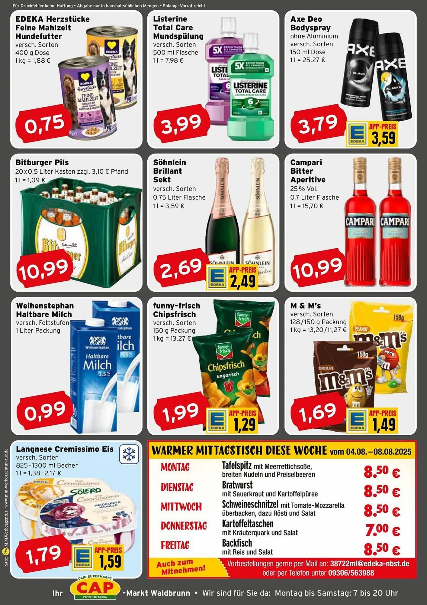 CAP Markt Prospekt von 4. August bis 9. August 2025 - Prospekt seite 2