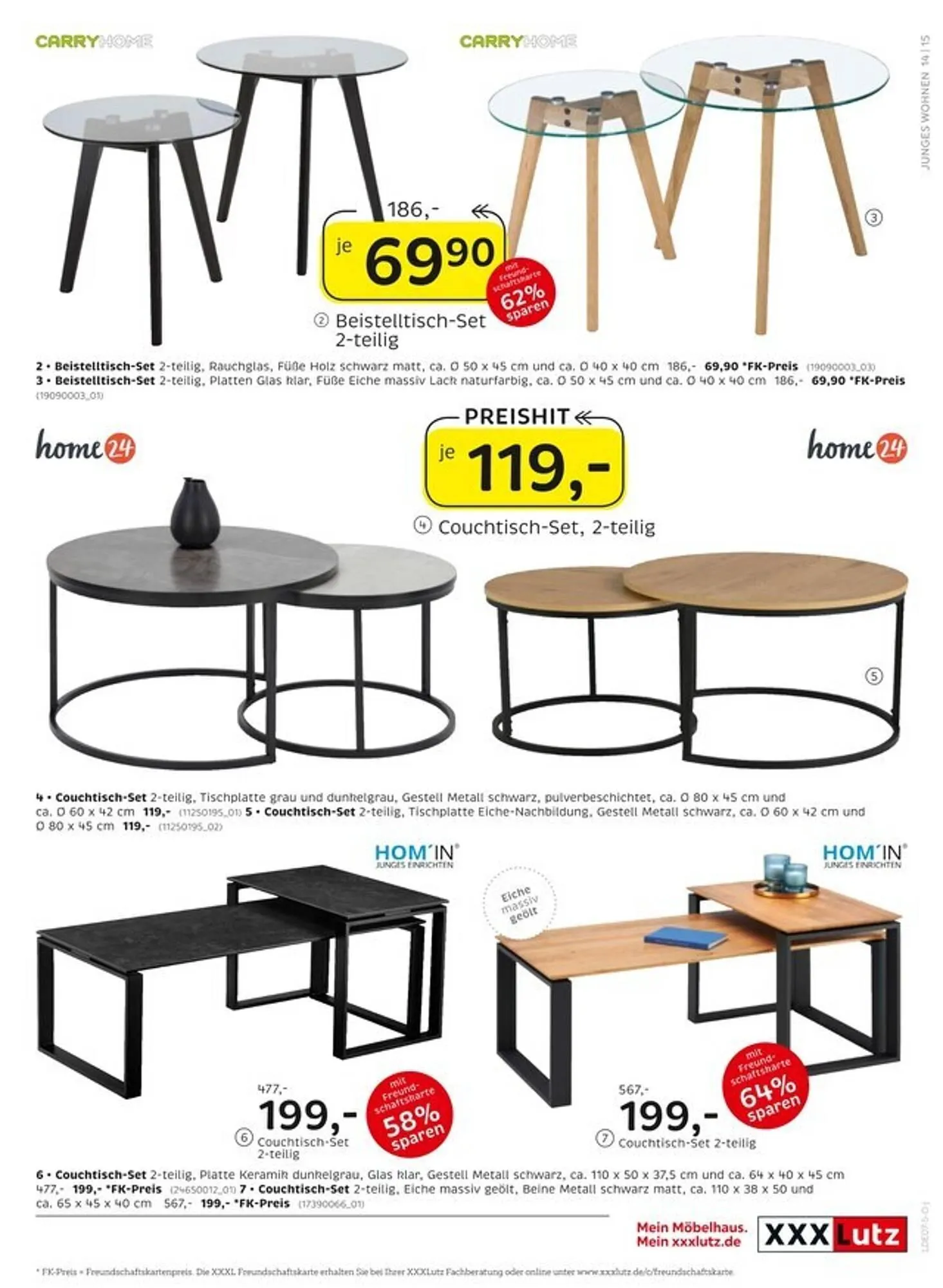 XXXLutz Prospekt von 30. Juni bis 13. Juli 2025 - Prospekt seite 15