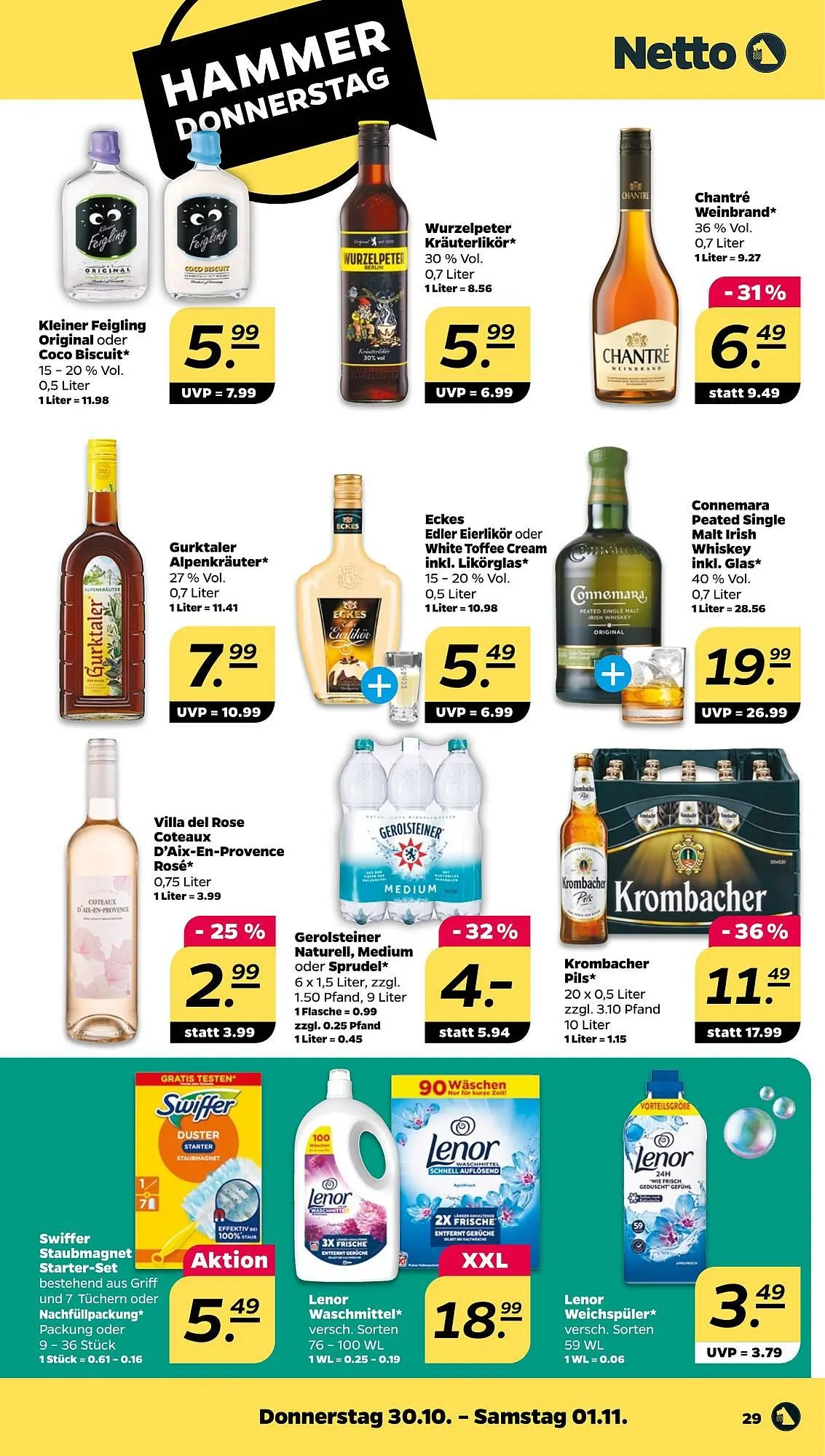 NETTO Prospekt von 27. Oktober bis 1. November 2025 - Prospekt seite 31