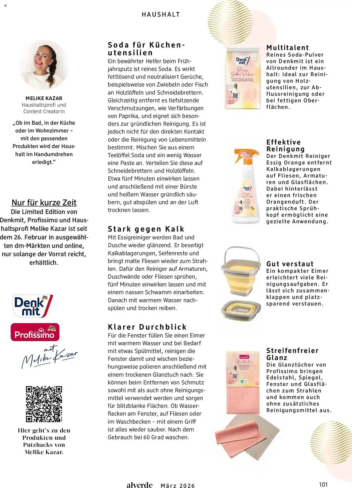 Dm drogerie Magazin von 1. März bis 31. März 2026 - Prospekt seite 101