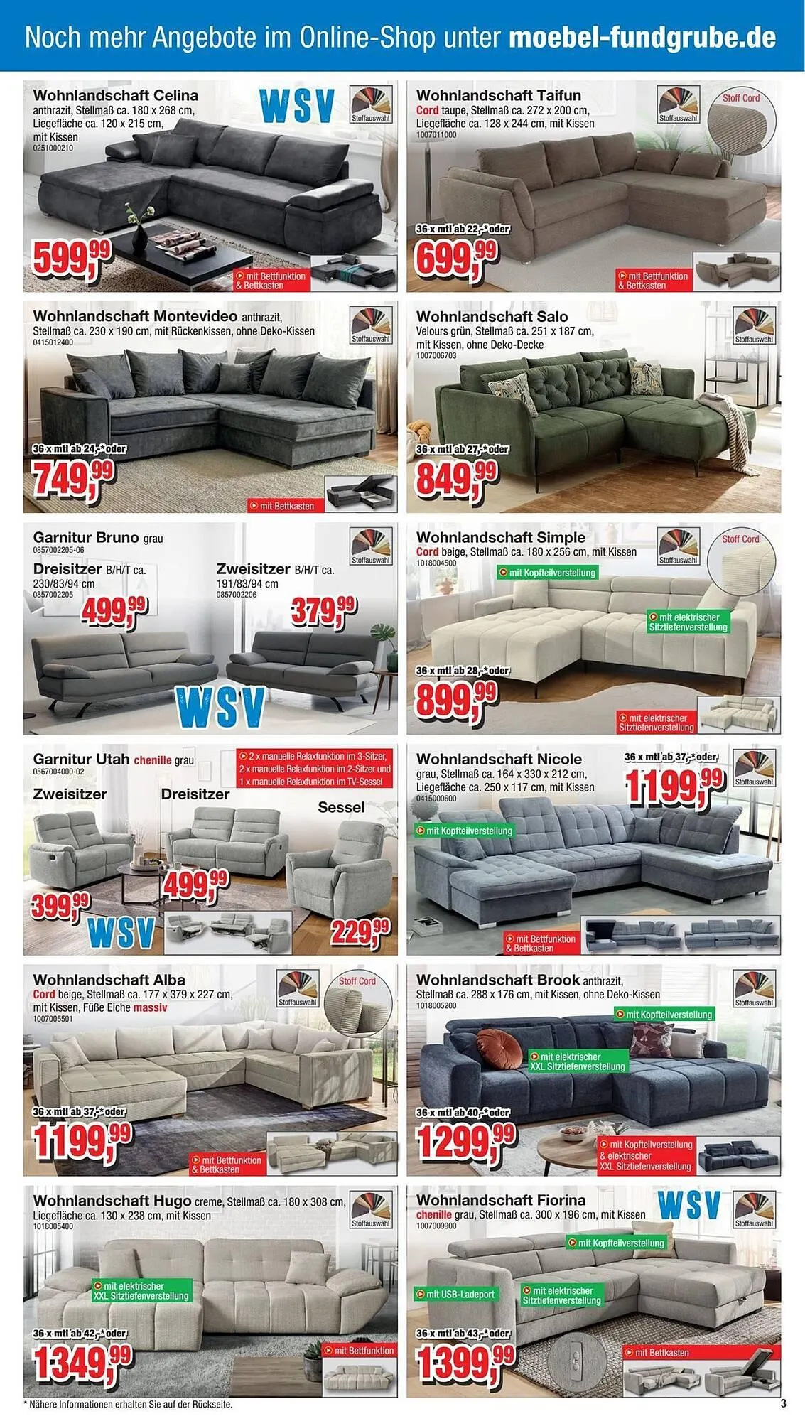 Möbelfundgrube Prospekt von 15. Januar bis 28. Januar 2026 - Prospekt seite 2