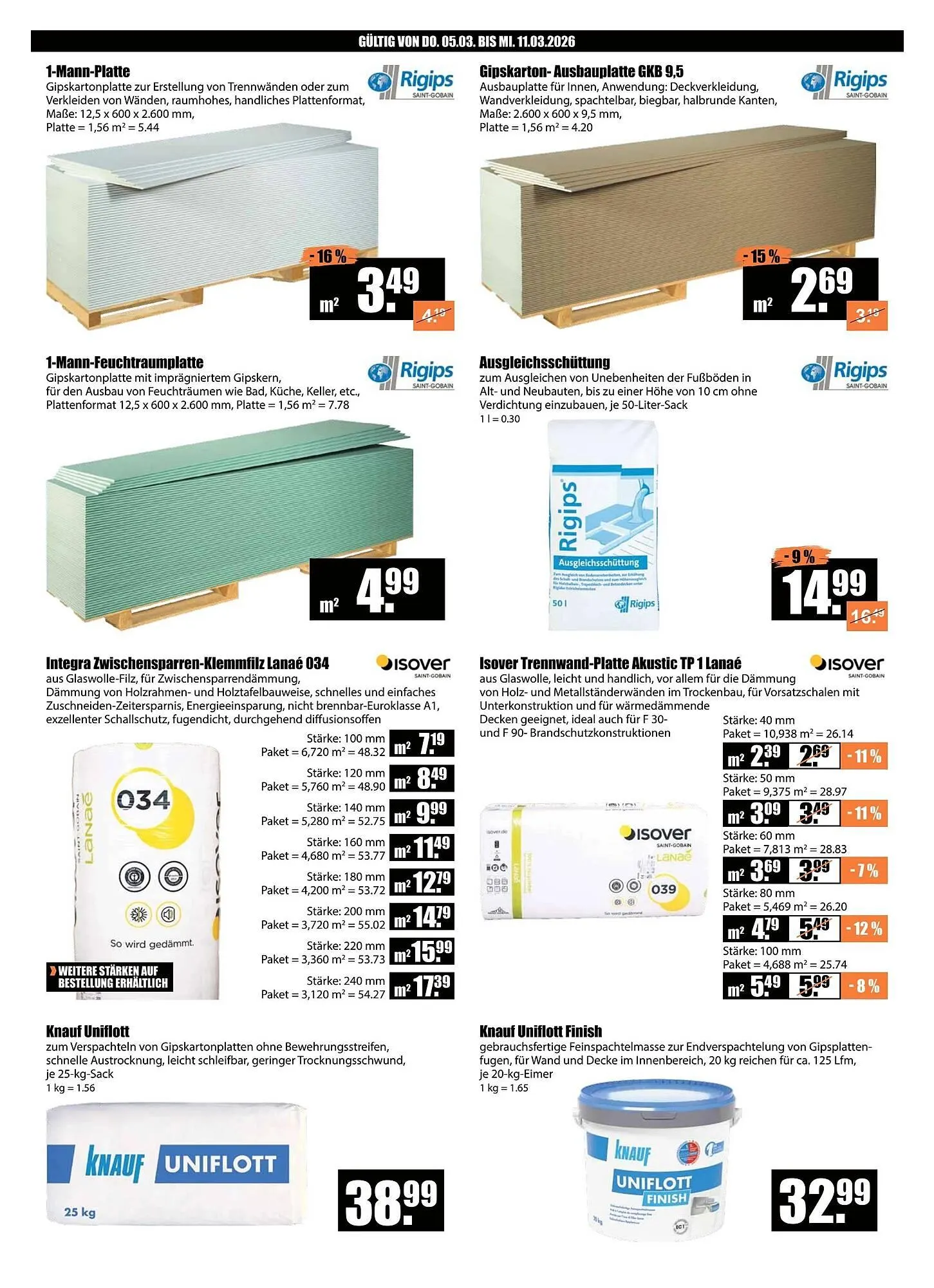 V Baumarkt Prospekt von 5. März bis 11. März 2026 - Prospekt seite 4