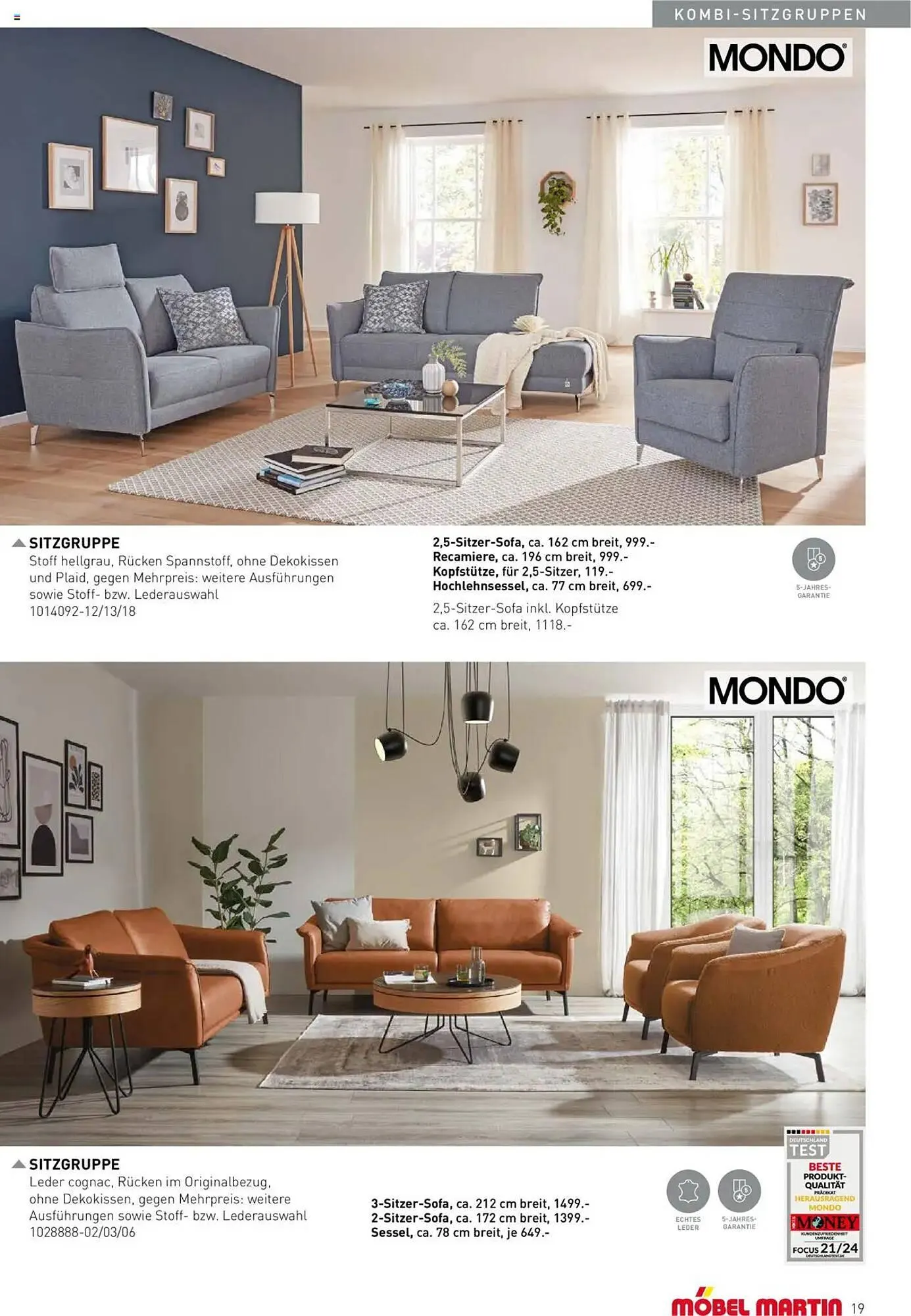 Möbel Martin Prospekt von 30. August bis 31. Dezember 2025 - Prospekt seite 19