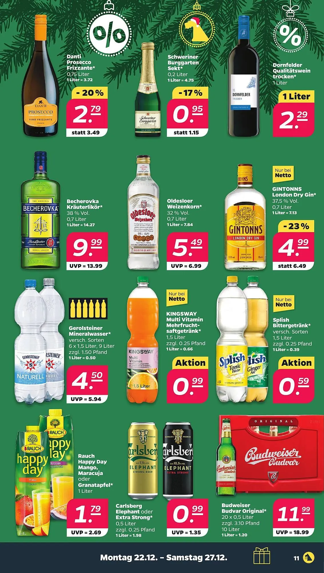 NETTO Prospekt von 22. Dezember bis 27. Dezember 2025 - Prospekt seite 11