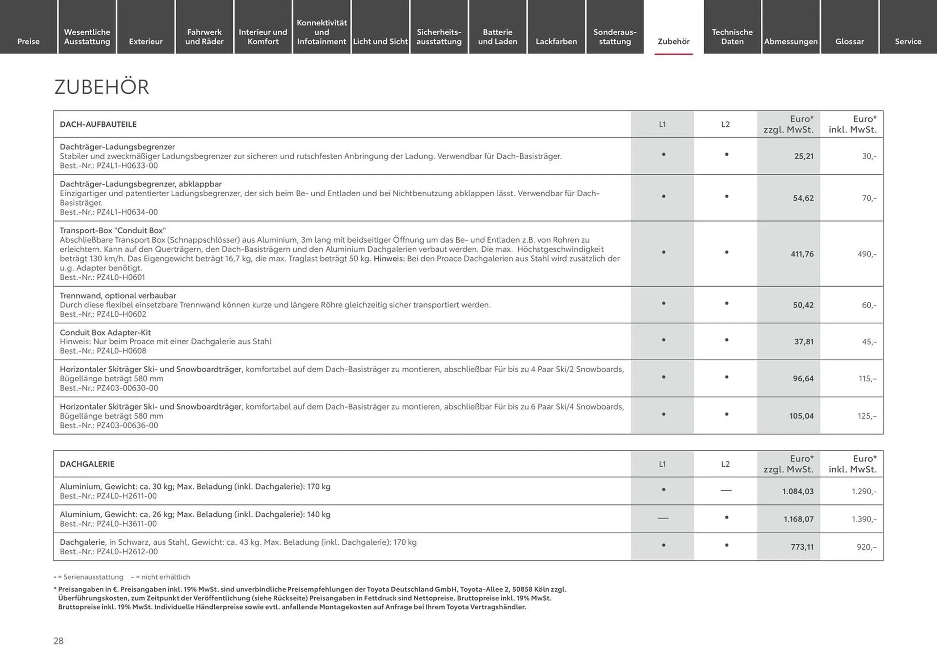 Toyota Prospekt von 15. Juni bis 15. Juni 2025 - Prospekt seite 28