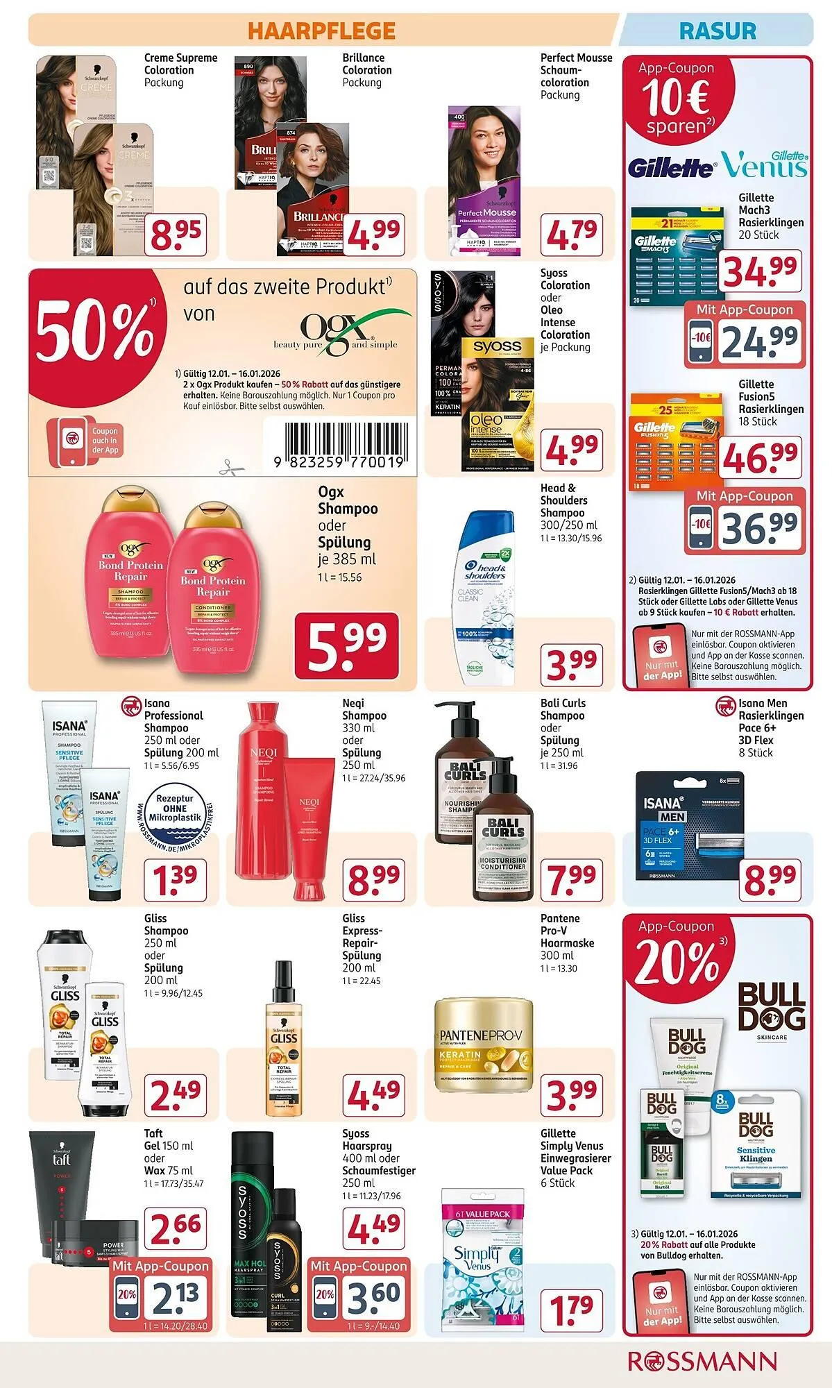 Rossmann Prospekt von 12. Januar bis 16. Januar 2026 - Prospekt seite 5