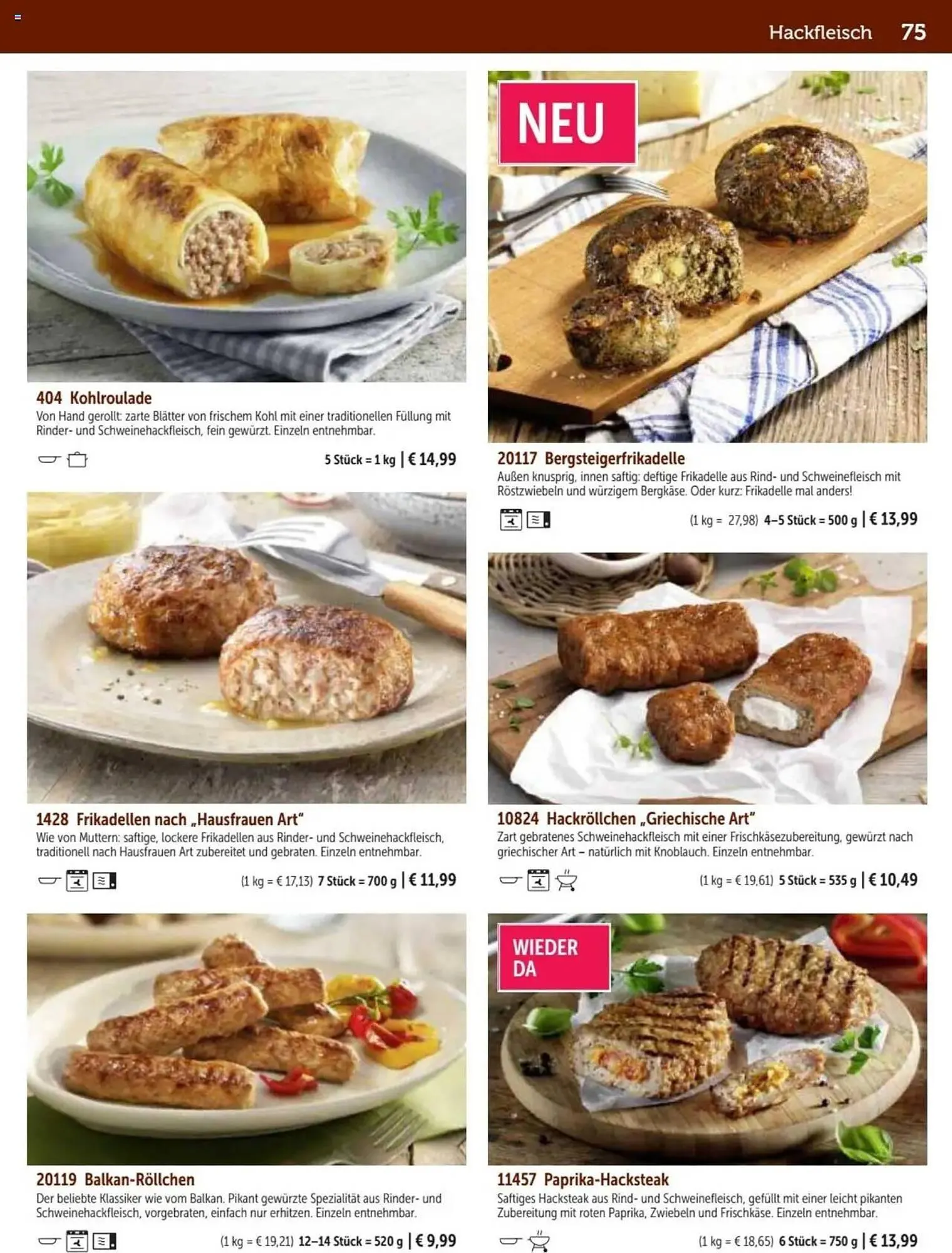 Bofrost Prospekt von 2. März bis 6. September 2025 - Prospekt seite 75