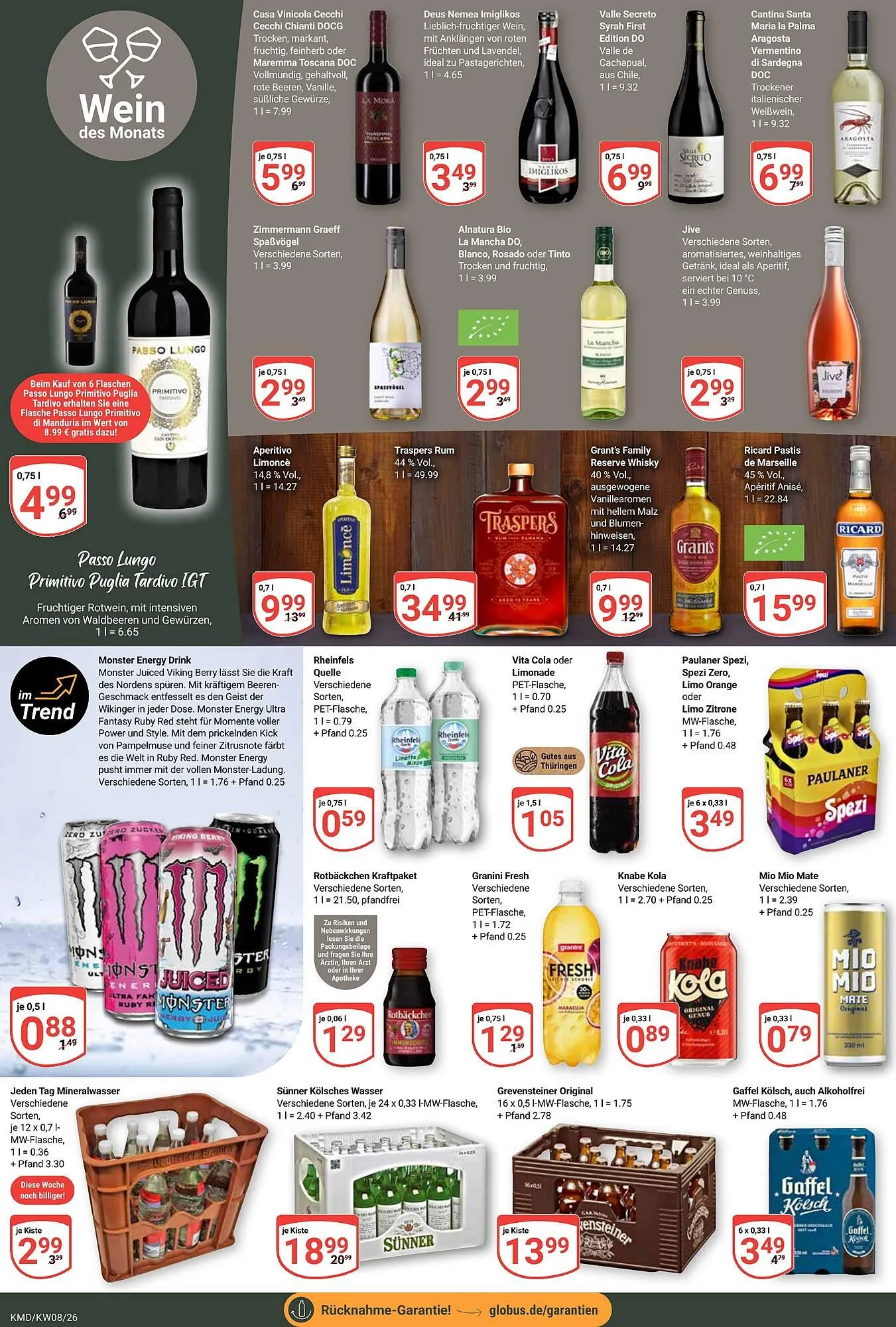 Globus Prospekt von 16. Februar bis 21. Februar 2026 - Prospekt seite 13