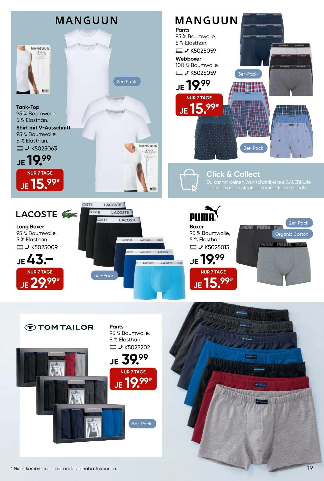 GALERIA Kaufhof Aktueller Prospekt von 19. März bis 25. März 2025 - Prospekt seite 19