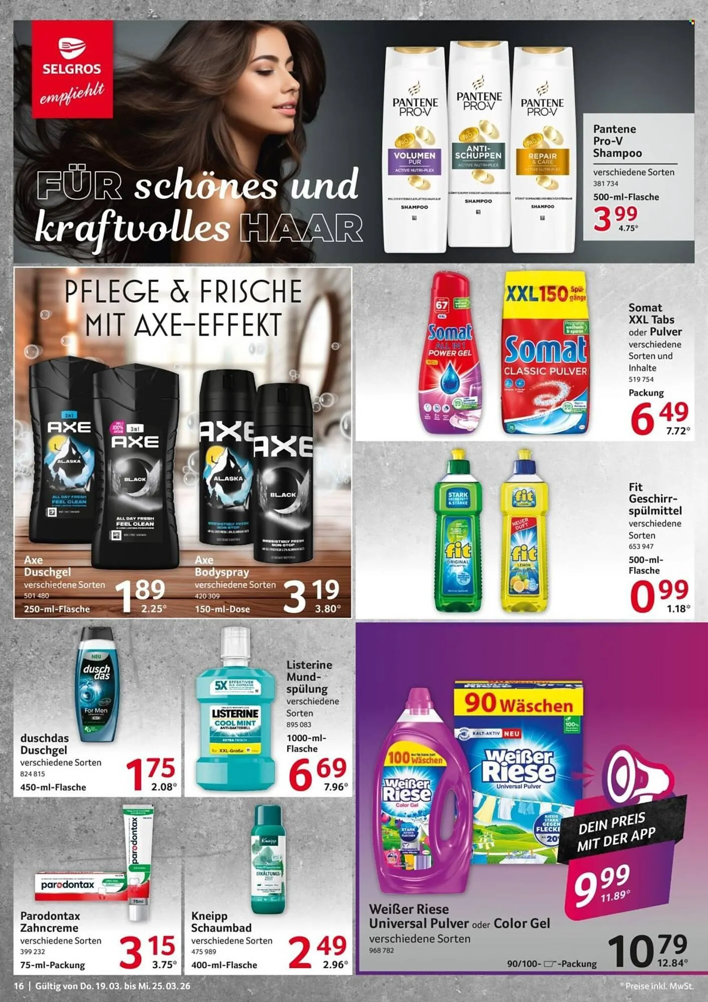Selgros Prospekt von 19. März bis 25. März 2026 - Prospekt seite 16