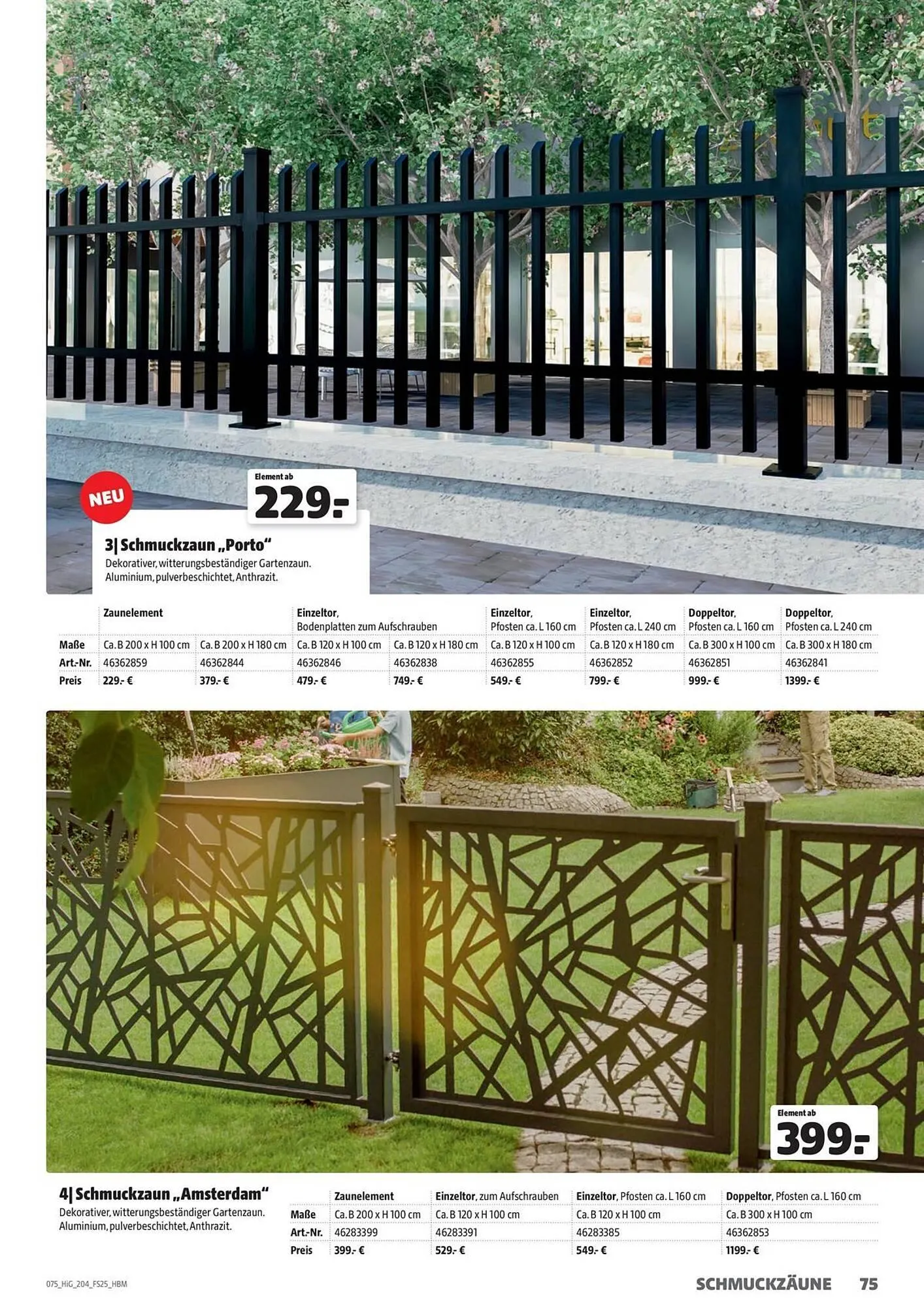 Hagebau Prospekt von 19. September bis 31. Dezember 2025 - Prospekt seite 75