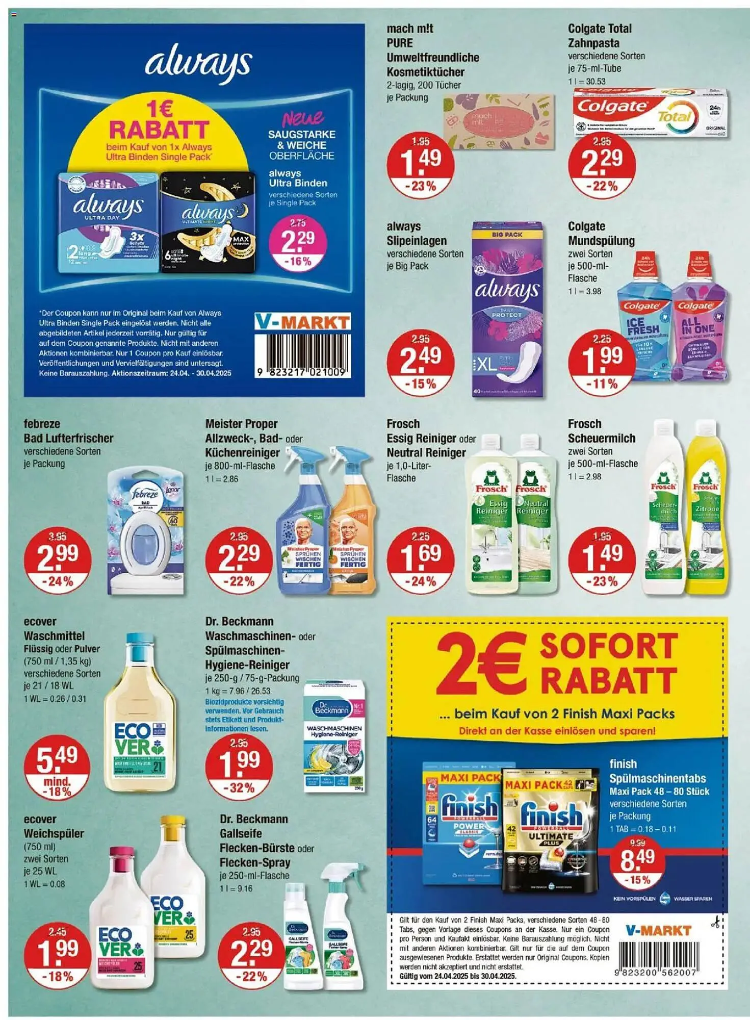 V Markt Prospekt von 24. April bis 30. April 2025 - Prospekt seite 10