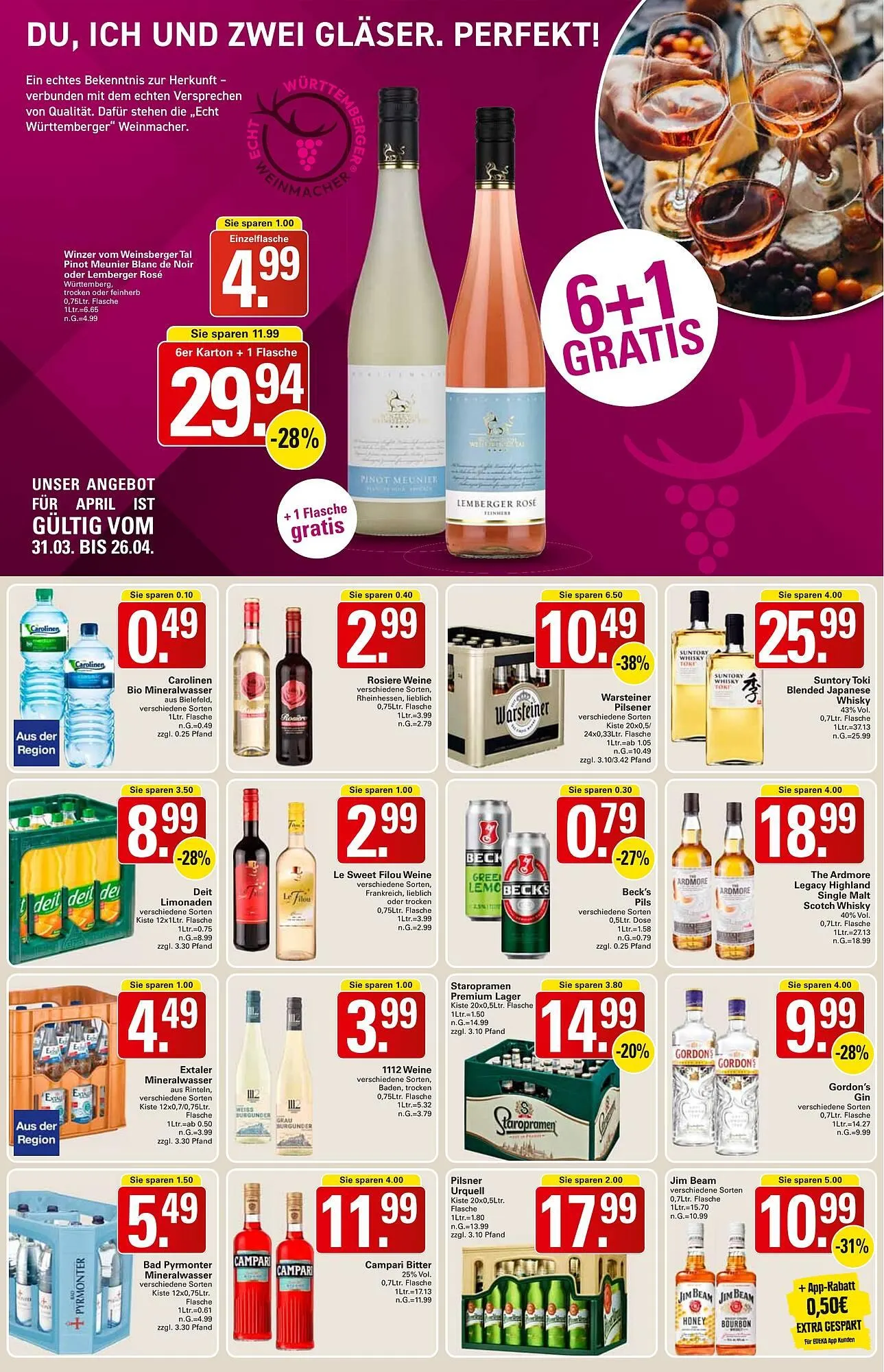 WEZ Prospekt von 31. März bis 5. April 2025 - Prospekt seite 16