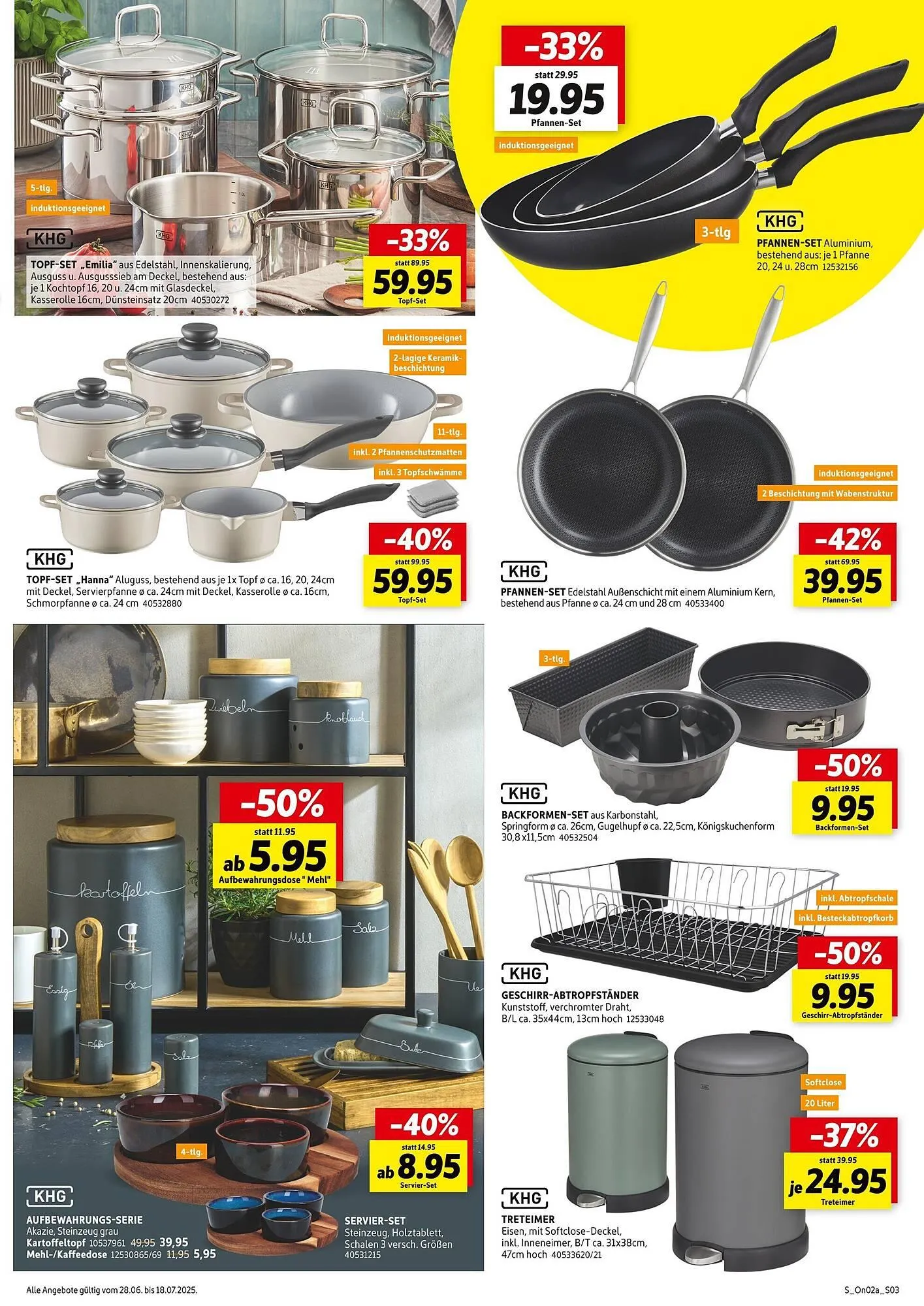 SCONTO Prospekt von 28. Juni bis 18. Juli 2025 - Prospekt seite 3