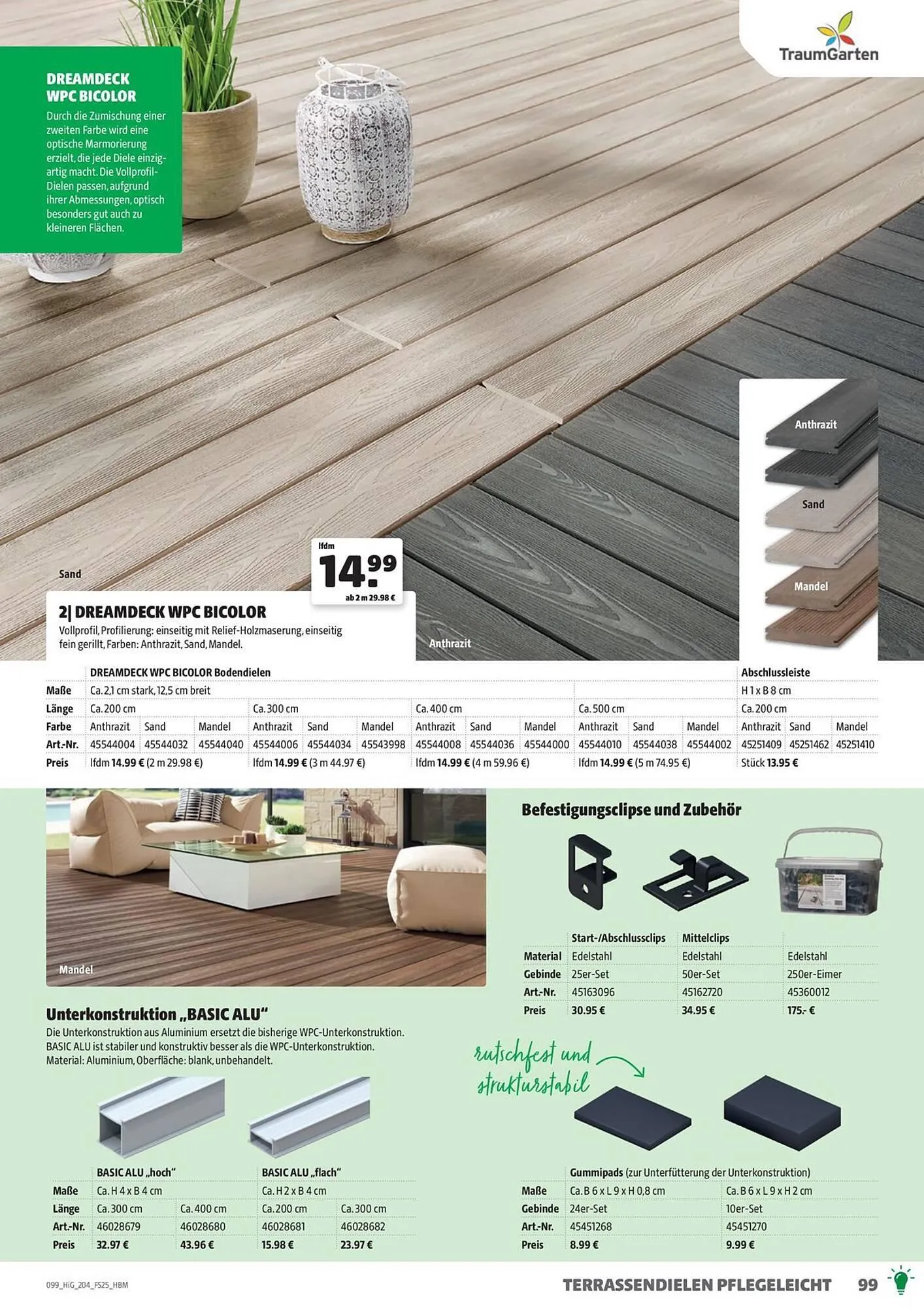 Hagebau Prospekt von 19. September bis 31. Dezember 2025 - Prospekt seite 99