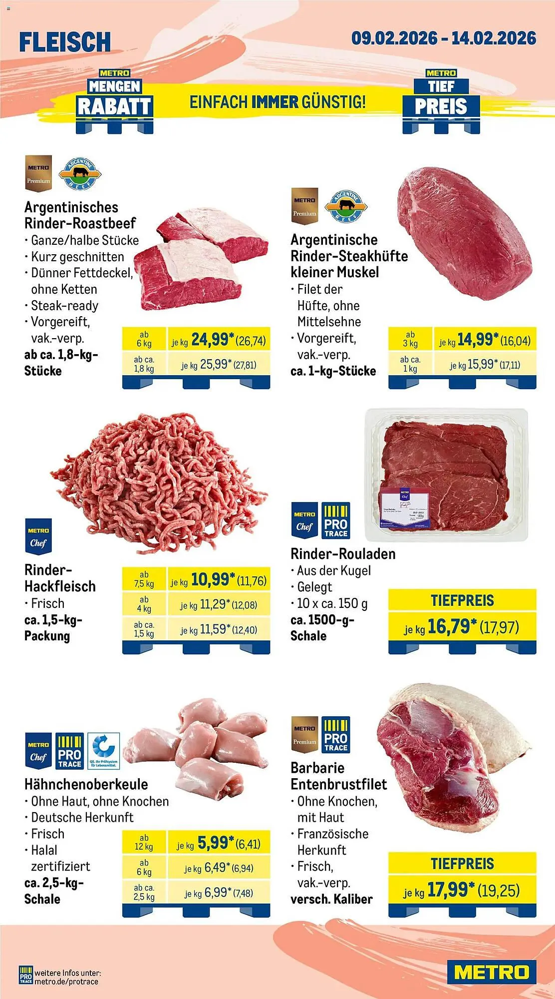 METRO Prospekt von 9. Februar bis 14. Februar 2026 - Prospekt seite 2