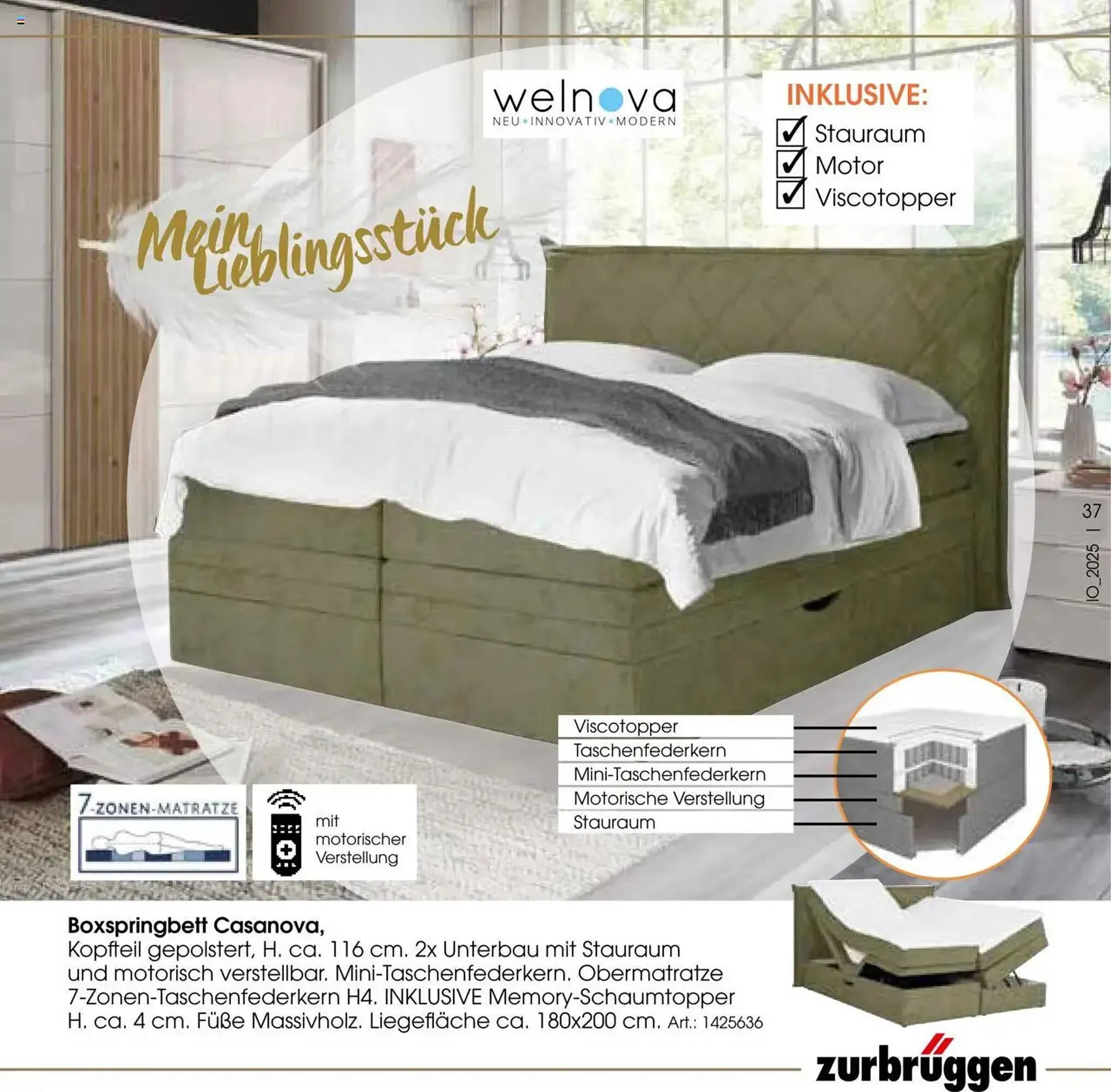 Zurbrüggen Prospekt von 11. April bis 26. April 2025 - Prospekt seite 39