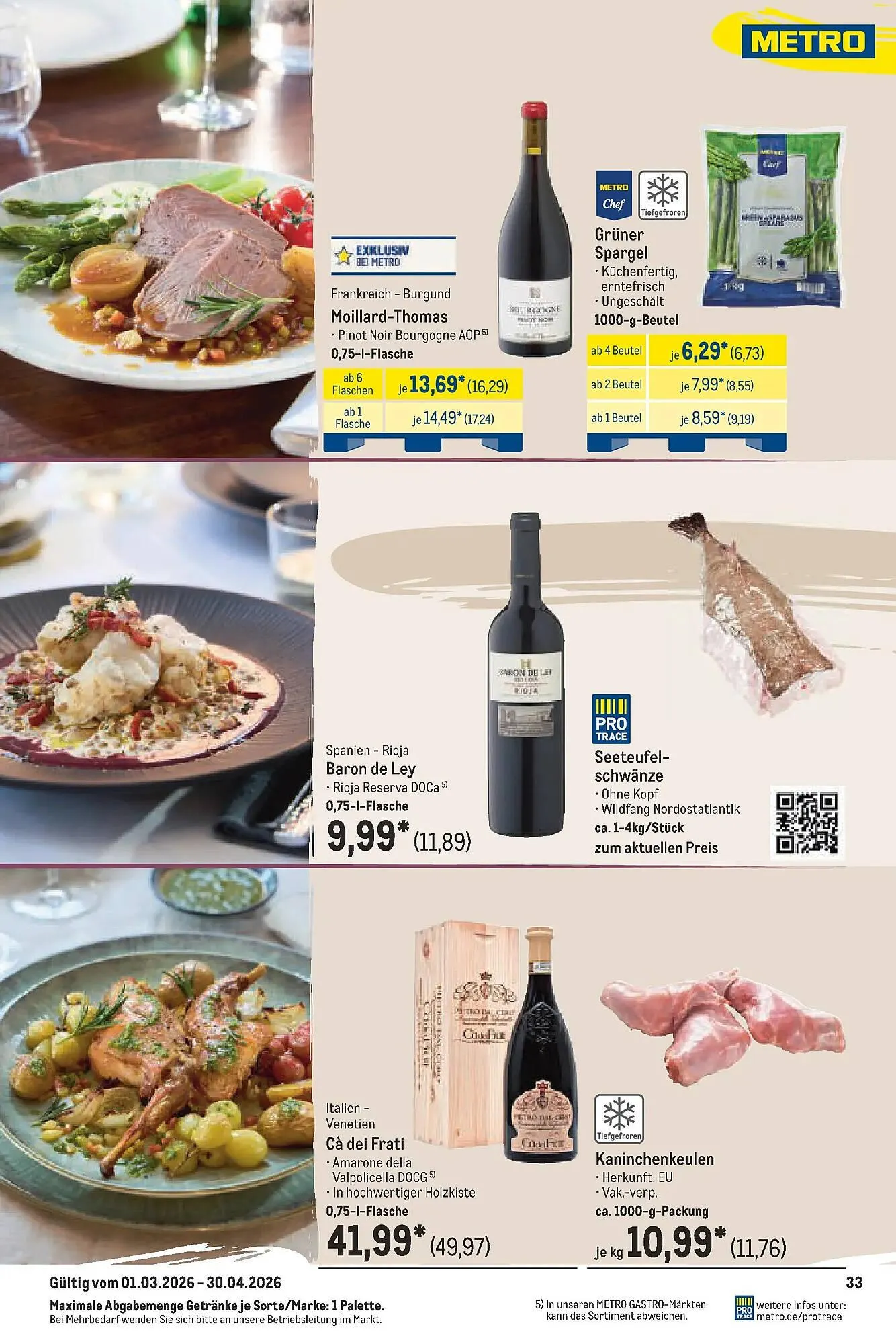METRO Prospekt von 22. März bis 28. März 2026 - Prospekt seite 33