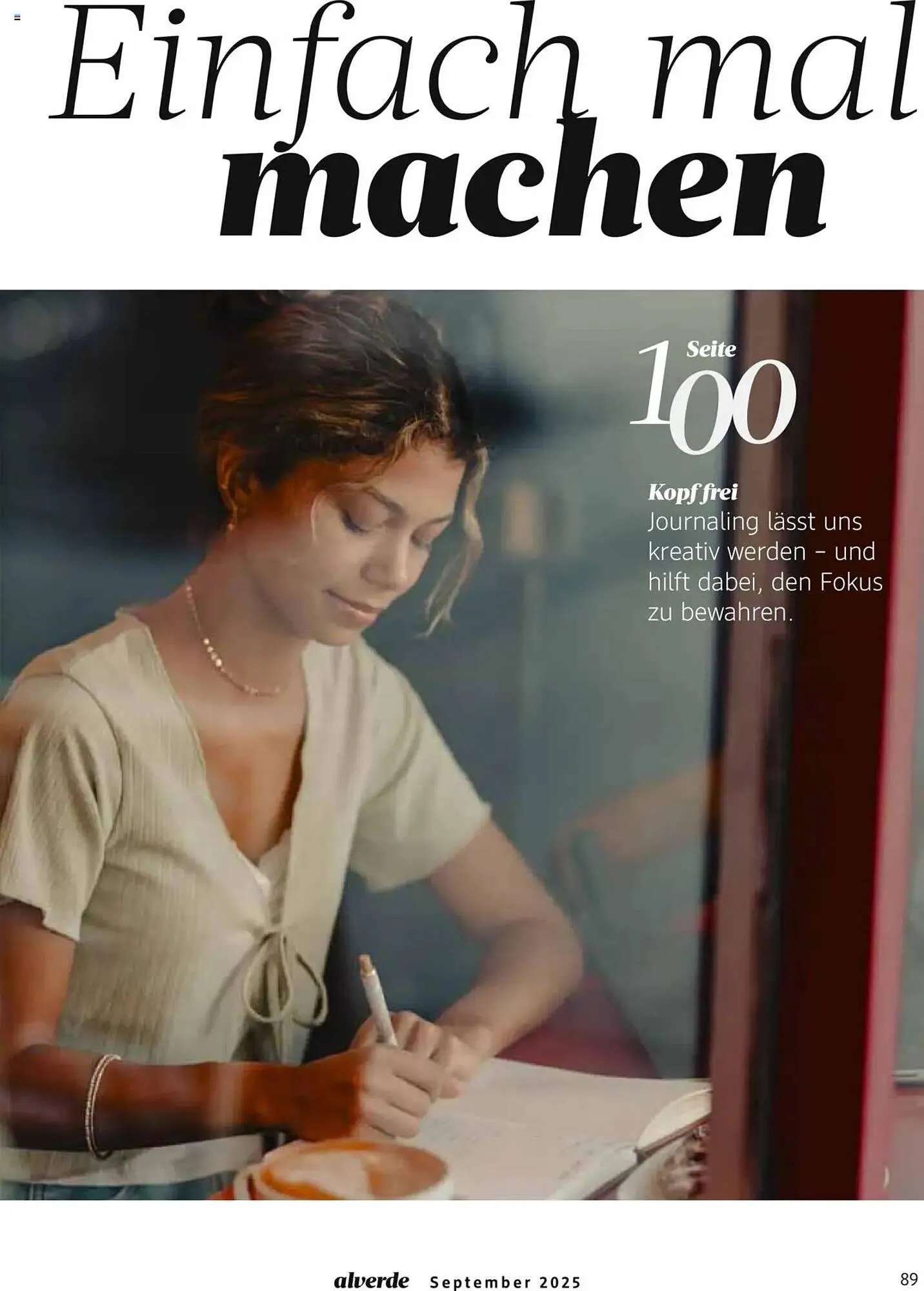 dm drogerie Magazin von 1. September bis 30. September 2025 - Prospekt seite 89