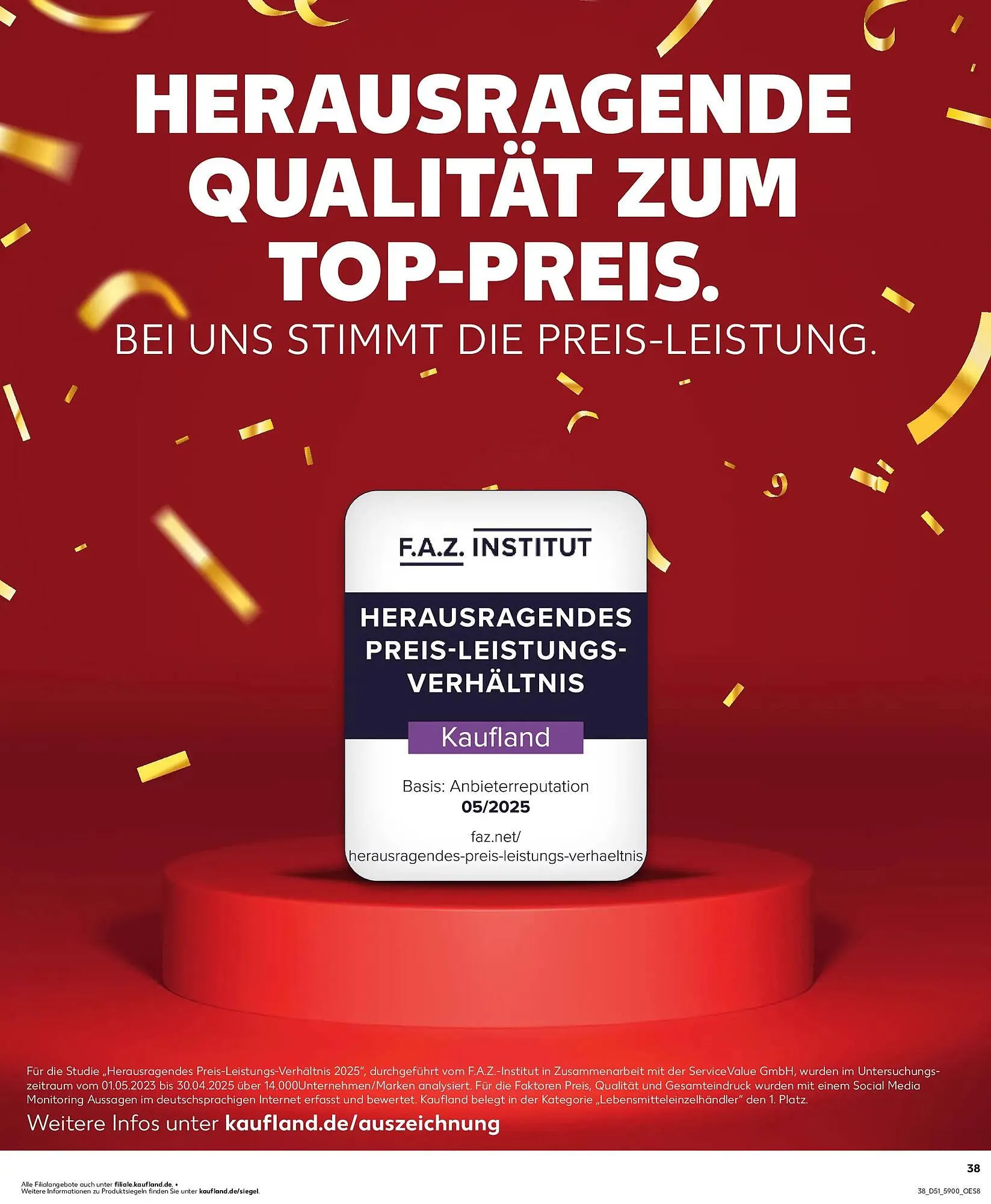 Kaufland Prospekt von 21. Dezember bis 24. Dezember 2025 - Prospekt seite 38