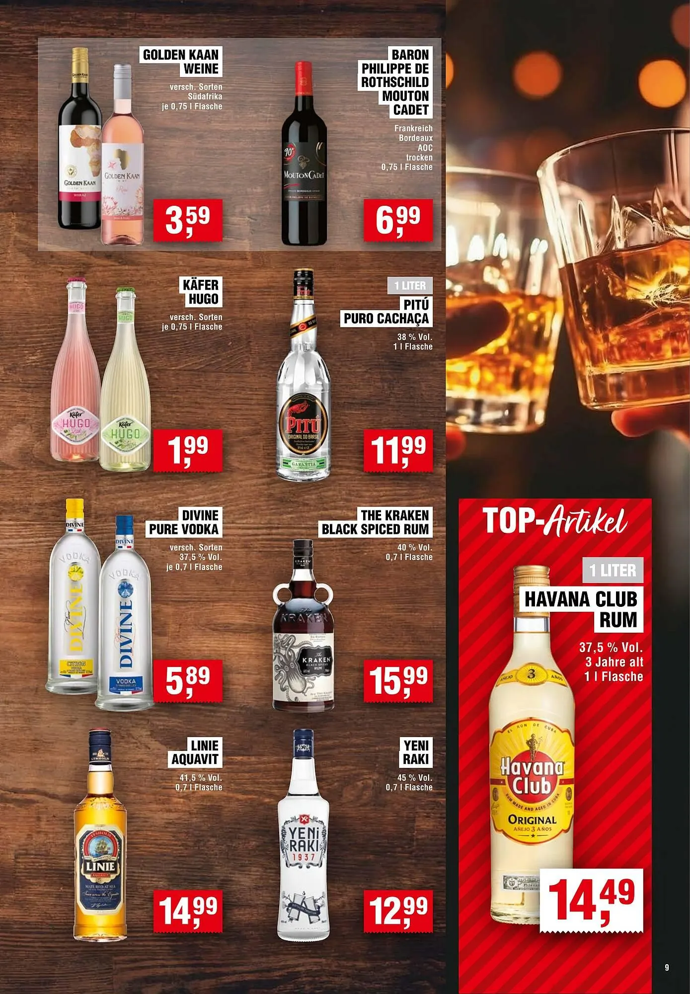 Hörl Getränke Prospekt von 20. März bis 26. März 2025 - Prospekt seite 9