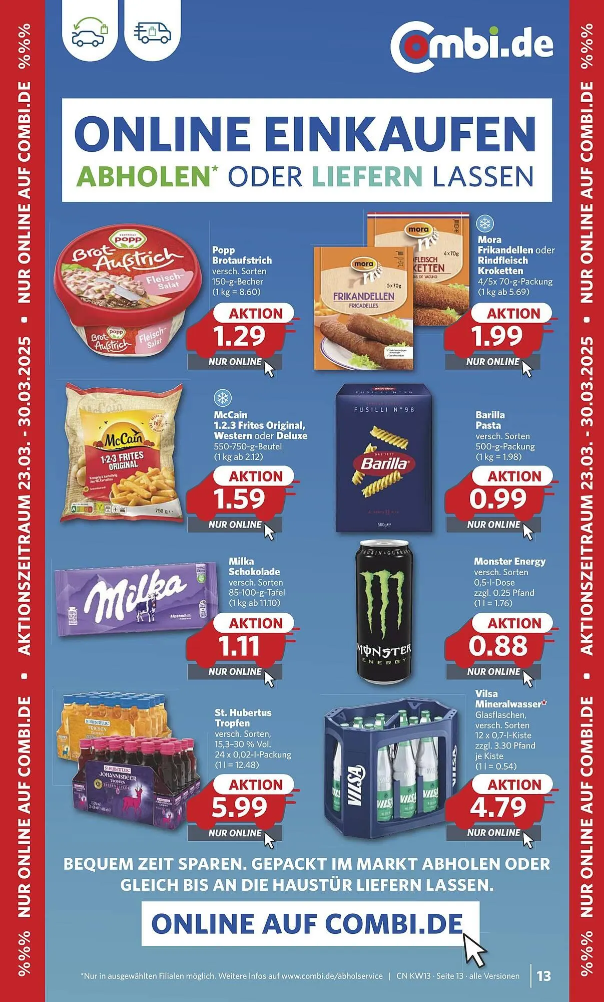 Combi Prospekt von 24. März bis 29. März 2025 - Prospekt seite 14