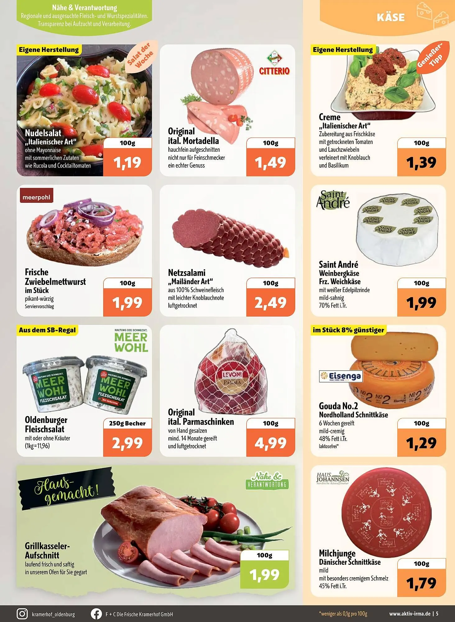 Aktiv Irma Prospekt von 7. Juli bis 12. Juli 2025 - Prospekt seite 5