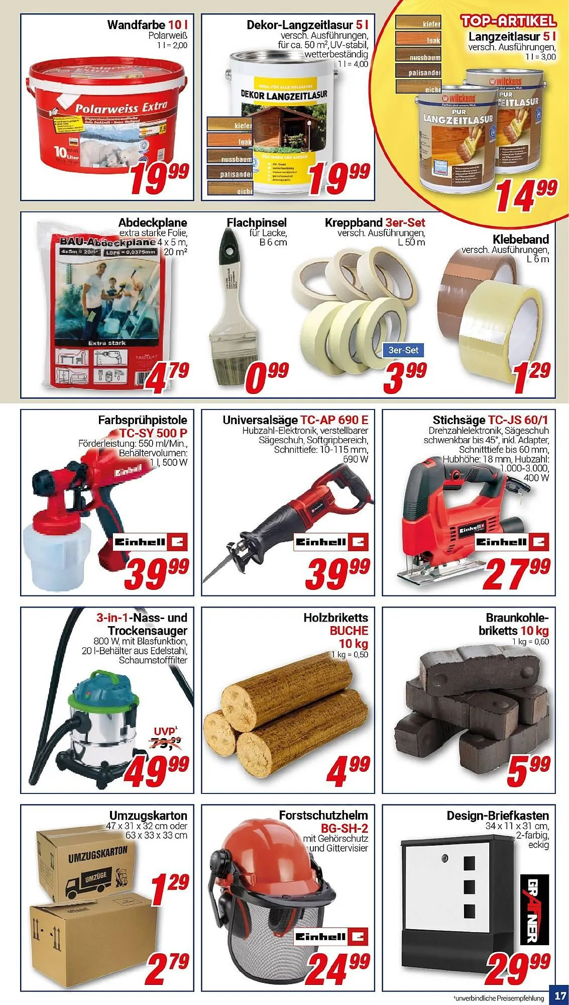 CENTERSHOP Prospekt von 23. März bis 28. März 2026 - Prospekt seite 17