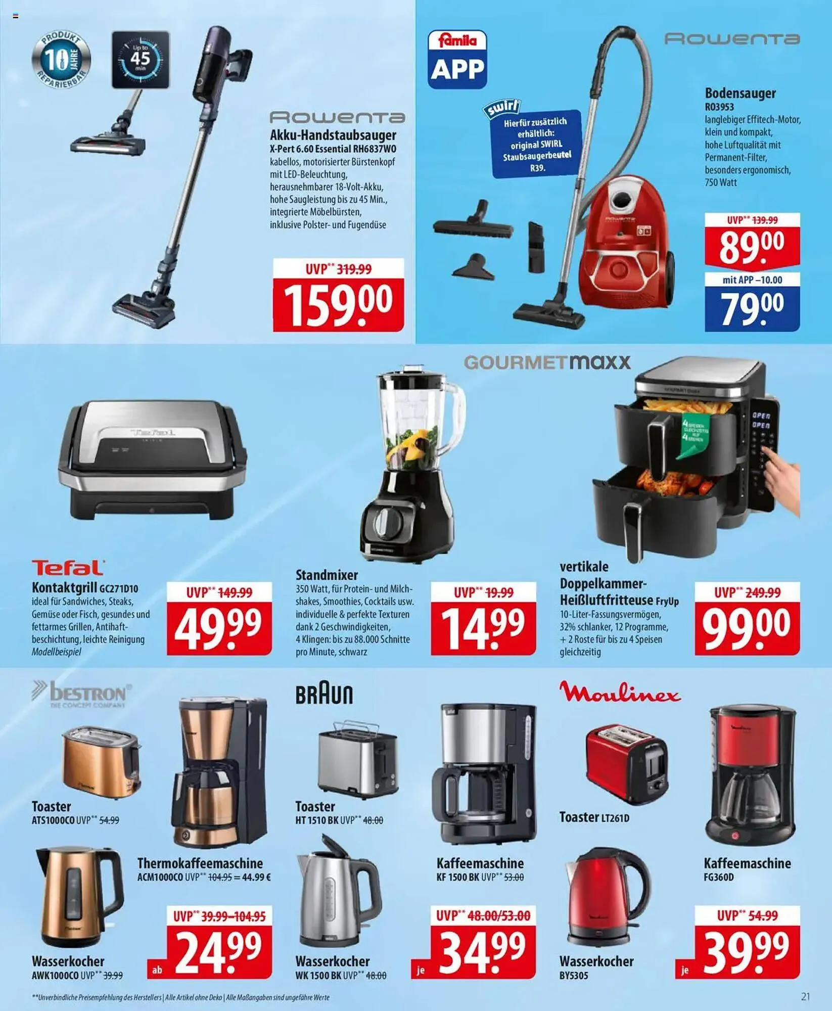 Famila Nord Ost Prospekt von 14. April bis 19. April 2025 - Prospekt seite 21