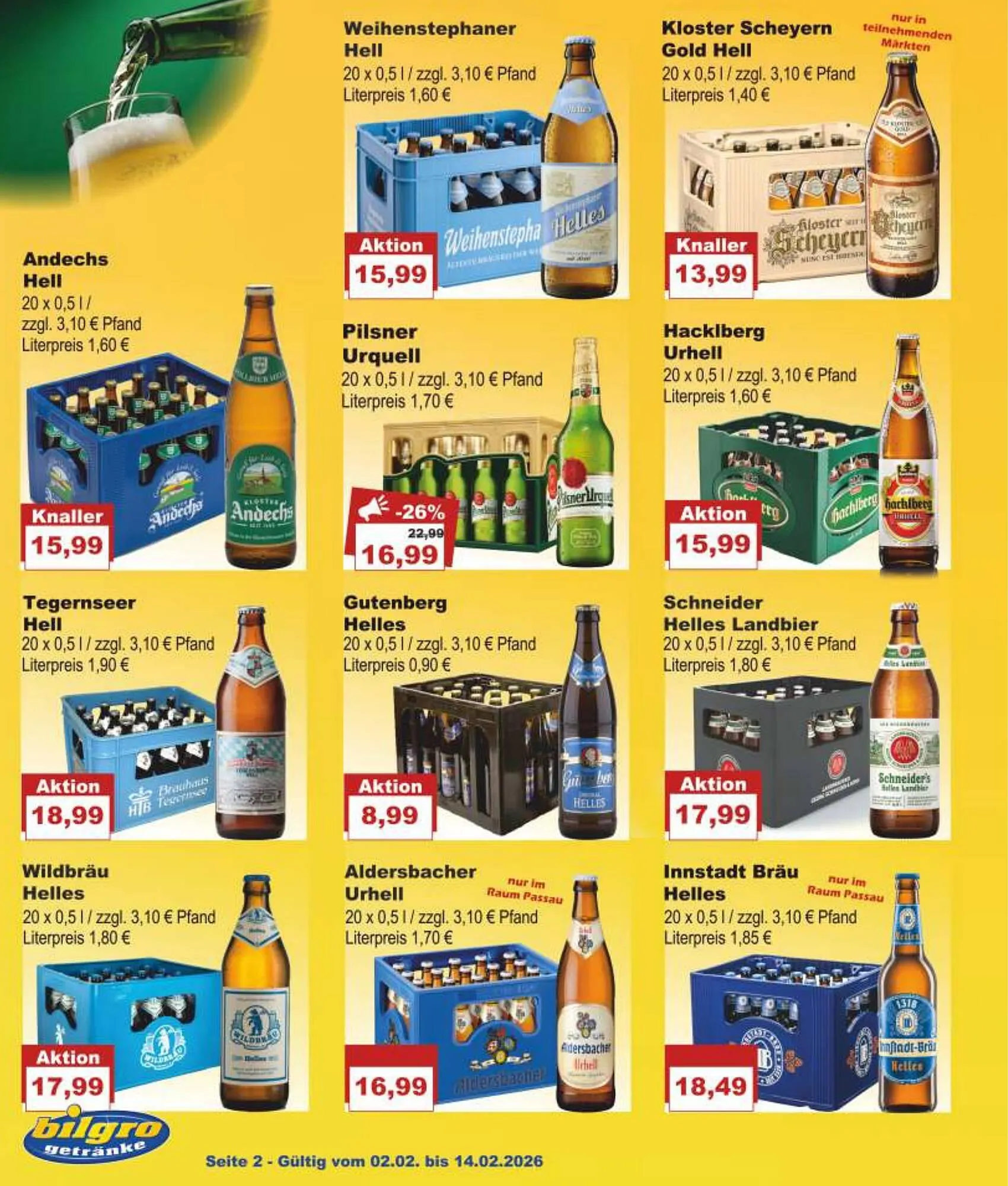 Bilgro Prospekt von 2. Februar bis 14. Februar 2026 - Prospekt seite 2