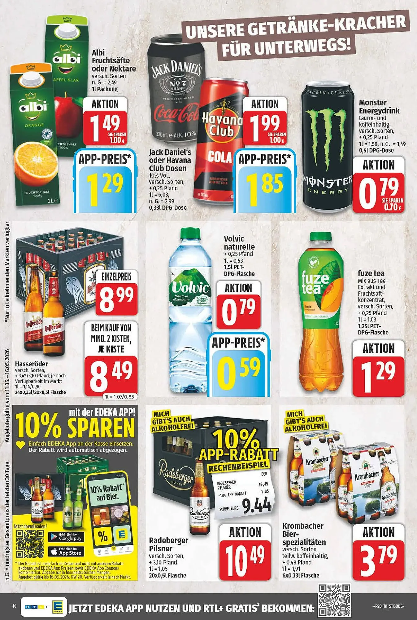 Nah & gut Prospekt von 10. Mai bis 16. Mai 2026 - Prospekt seite 10