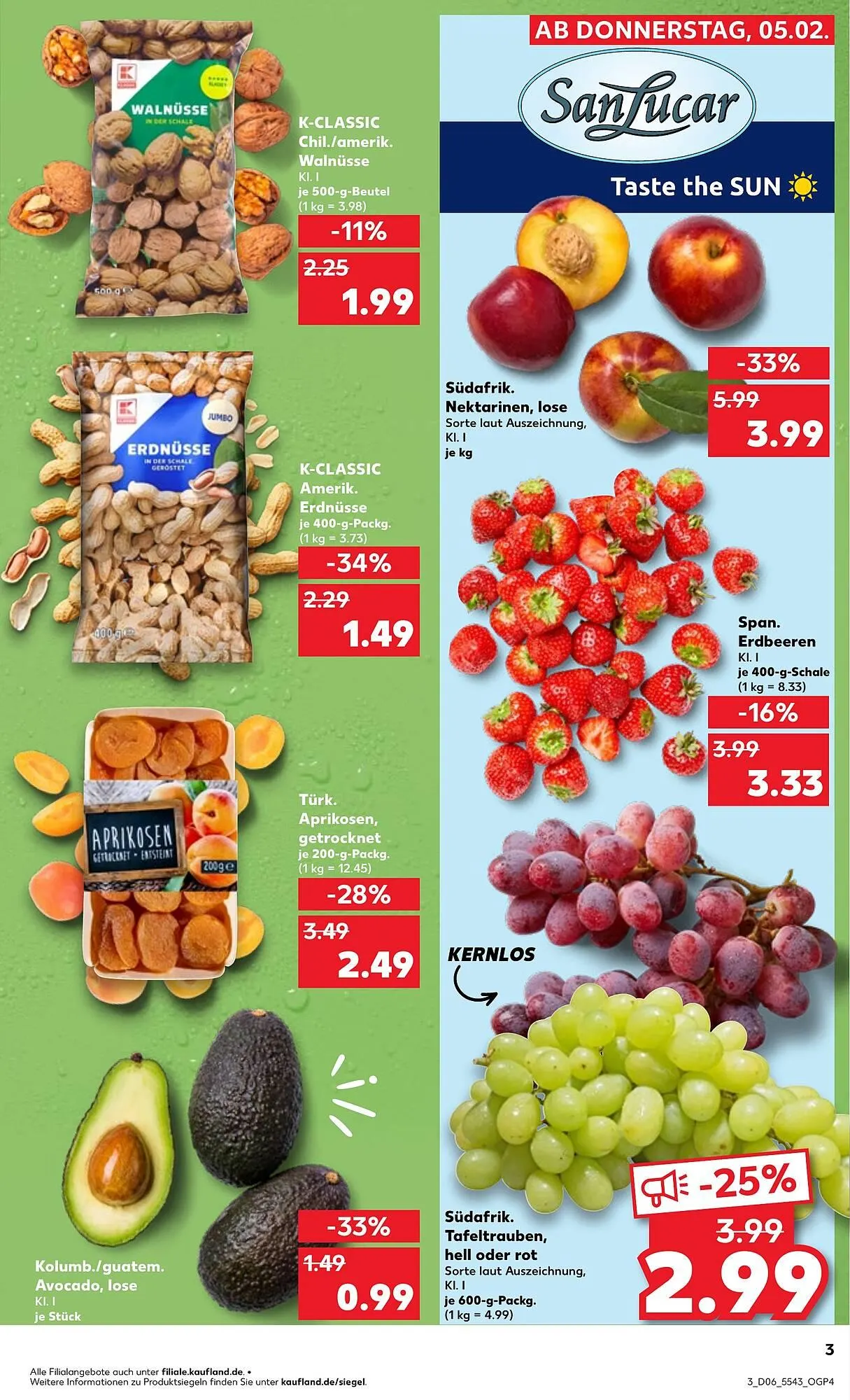 Kaufland Prospekt von 5. Februar bis 11. Februar 2026 - Prospekt seite 3
