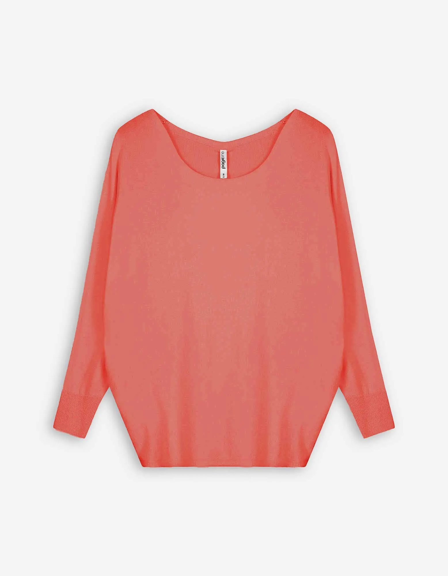 Pullover - Oversized Fit - hellrot