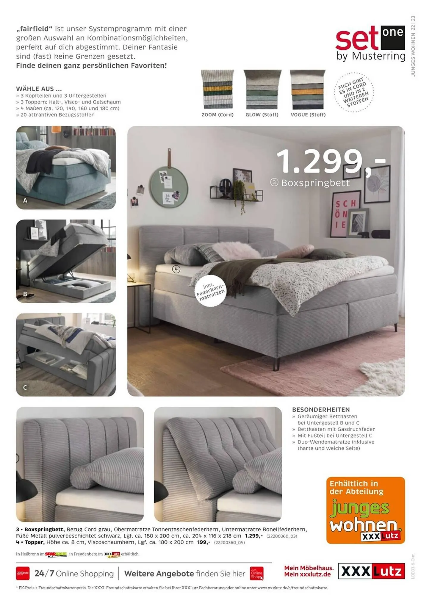 XXXLutz Prospekt von 16. März bis 29. März 2026 - Prospekt seite 23