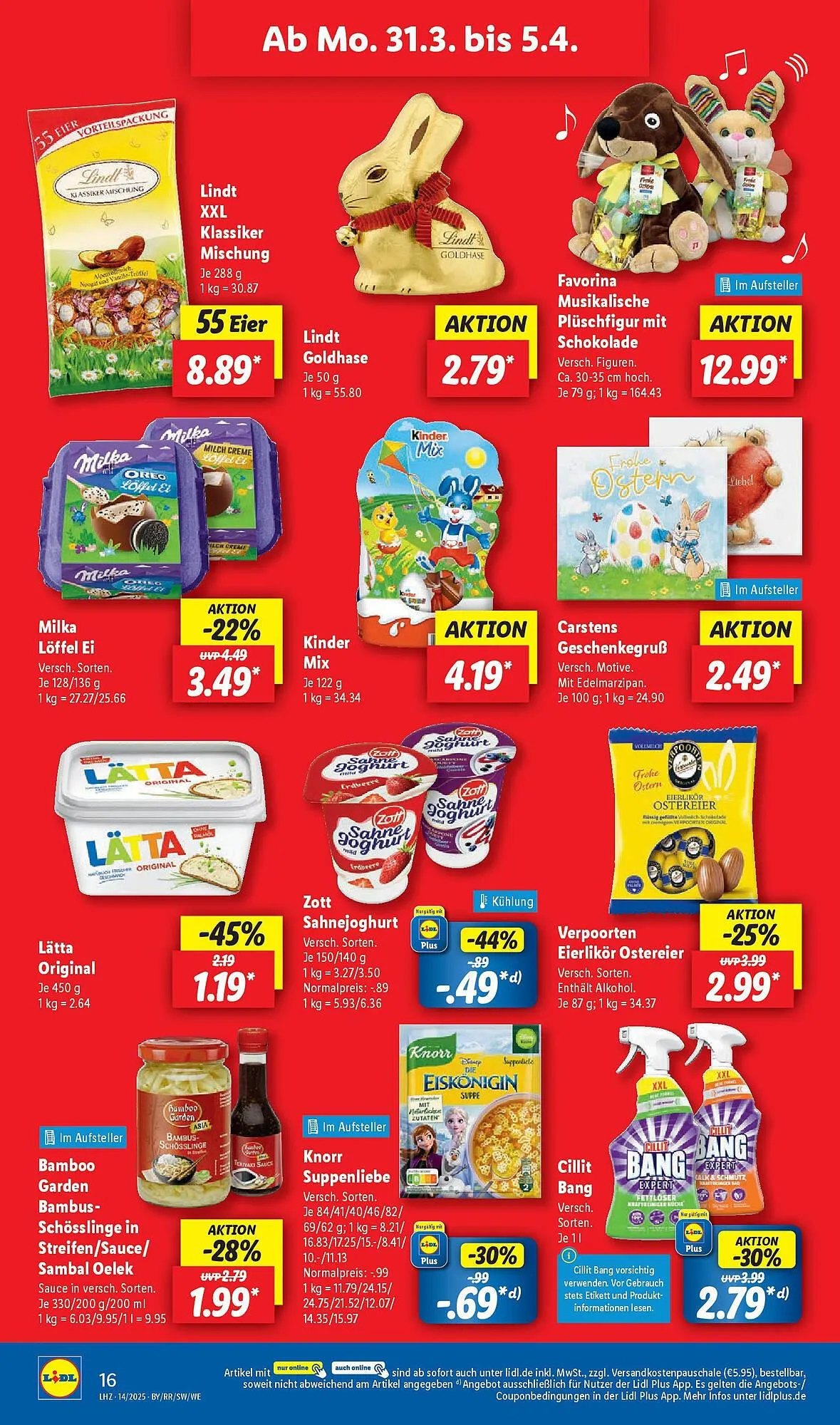 Lidl Prospekt von 31. März bis 5. April 2025 - Prospekt seite 22