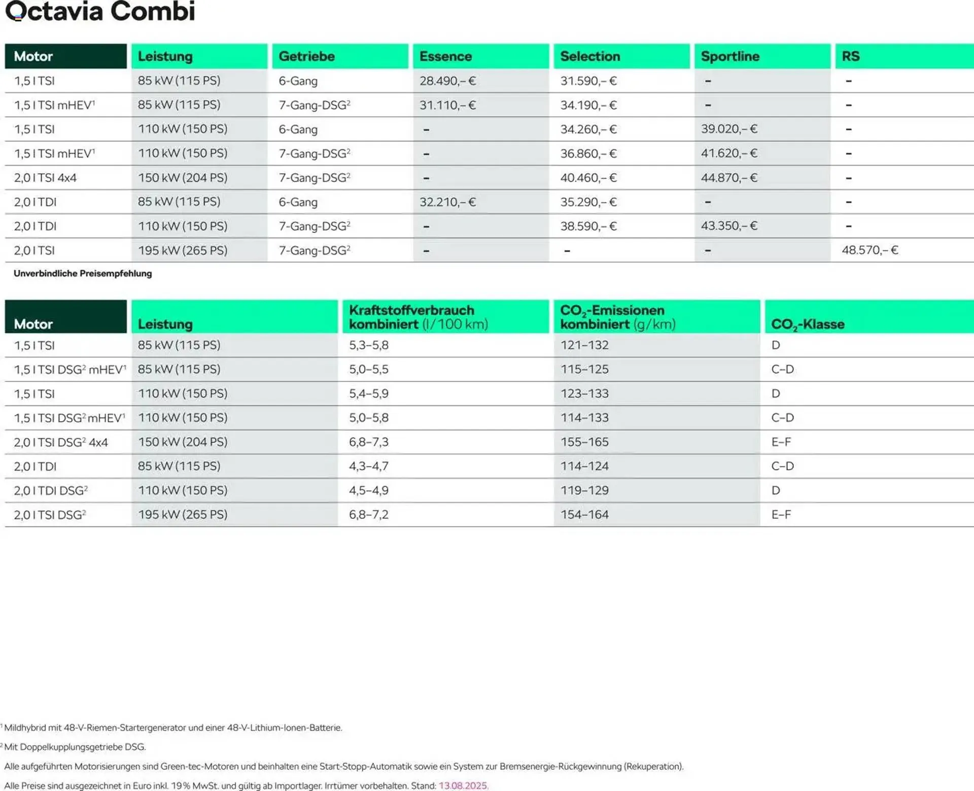 Skoda Prospekt von 10. September bis 31. Juli 2026 - Prospekt seite 4
