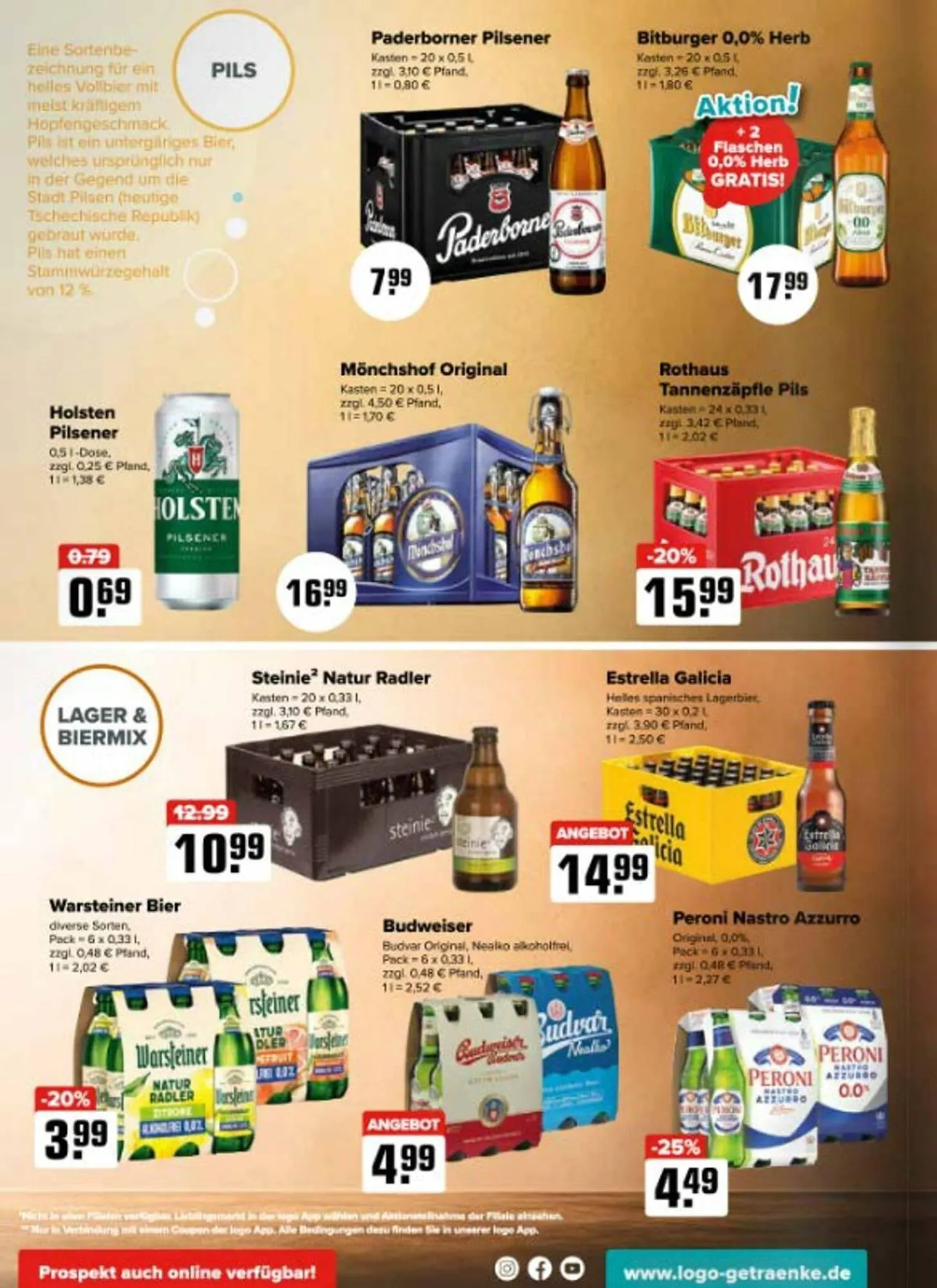 Logo Getränkemarkt Prospekt von 22. September bis 27. September 2025 - Prospekt seite 6