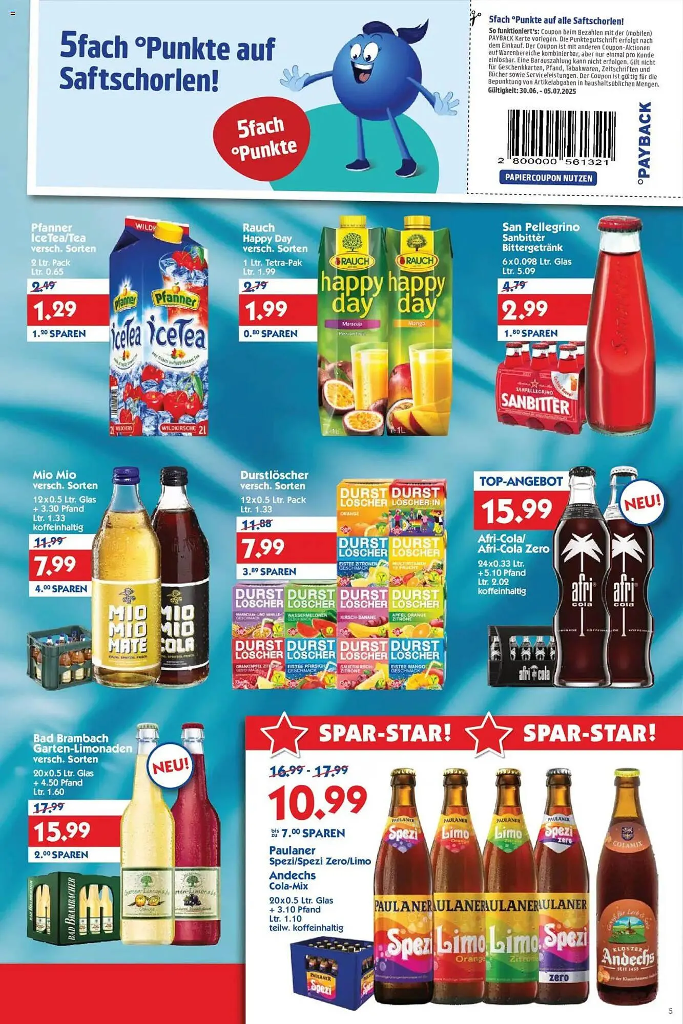 Hol'ab Getränkemarkt Prospekt von 30. Juni bis 5. Juli 2025 - Prospekt seite 5