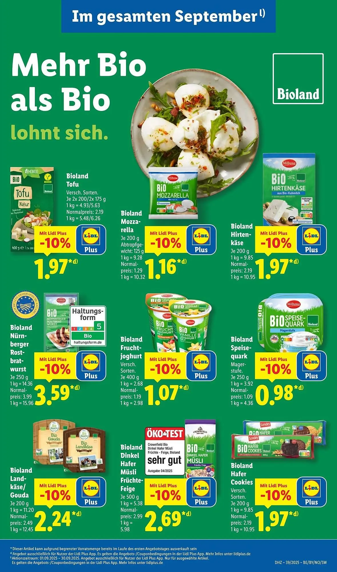 Lidl Prospekt von 22. September bis 28. September 2025 - Prospekt seite 9