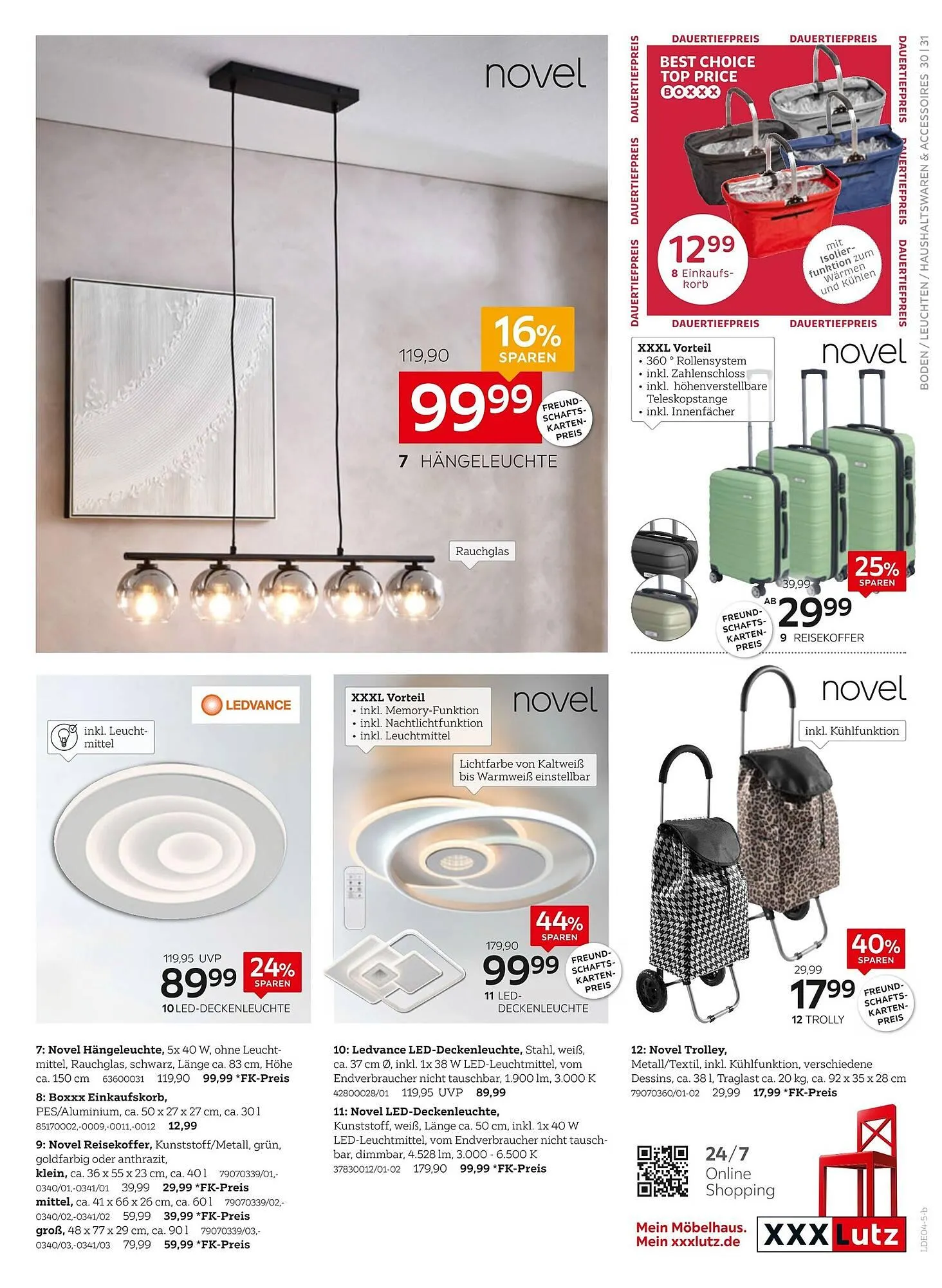 XXXLutz Prospekt von 31. März bis 13. April 2025 - Prospekt seite 41