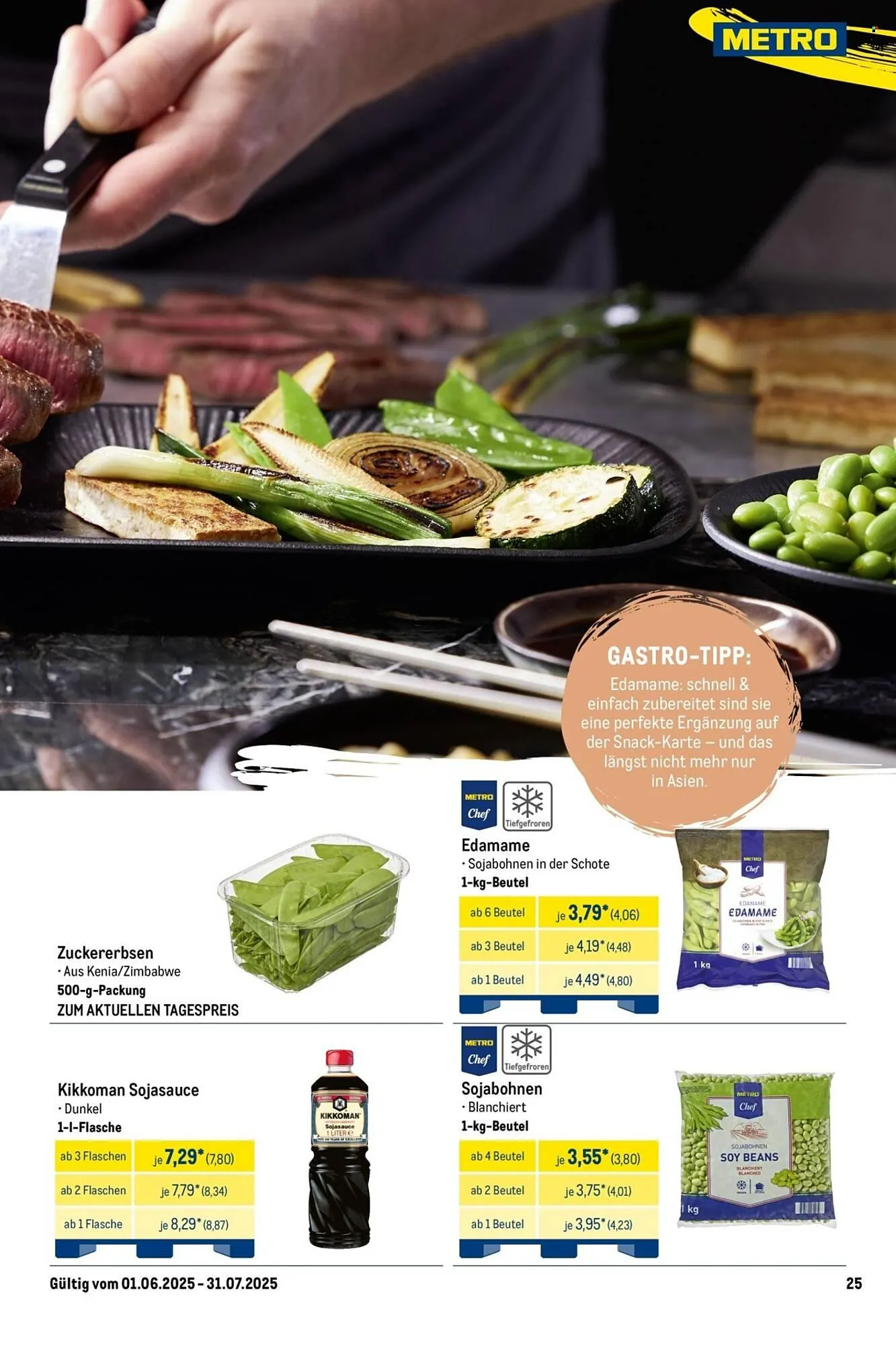 METRO Prospekt von 1. Juni bis 31. Juli 2025 - Prospekt seite 25