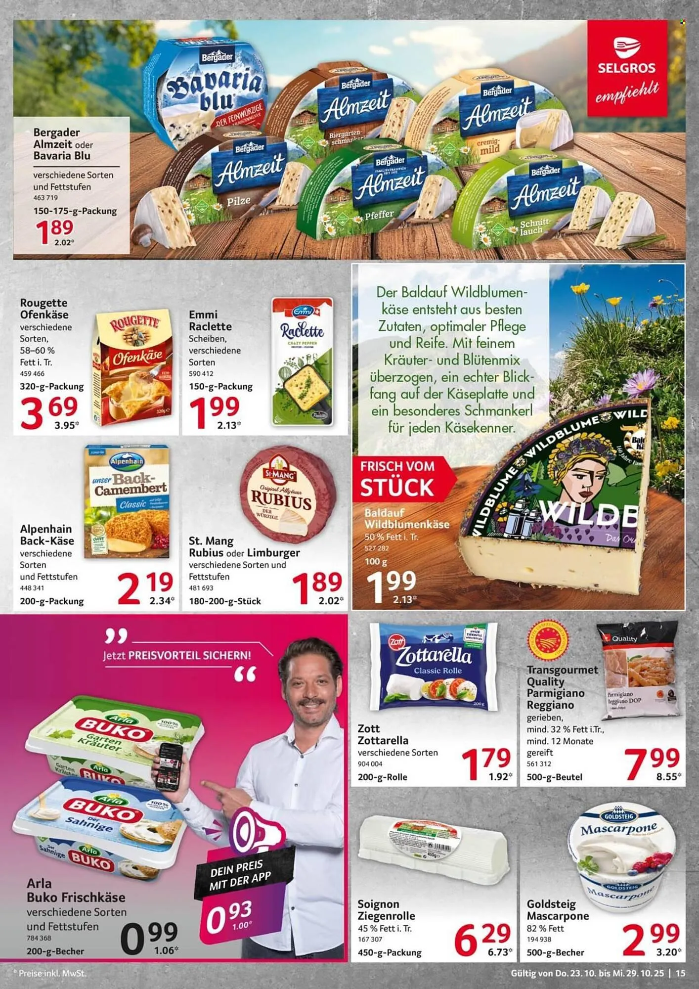 Selgros Prospekt von 23. Oktober bis 29. Oktober 2025 - Prospekt seite 15
