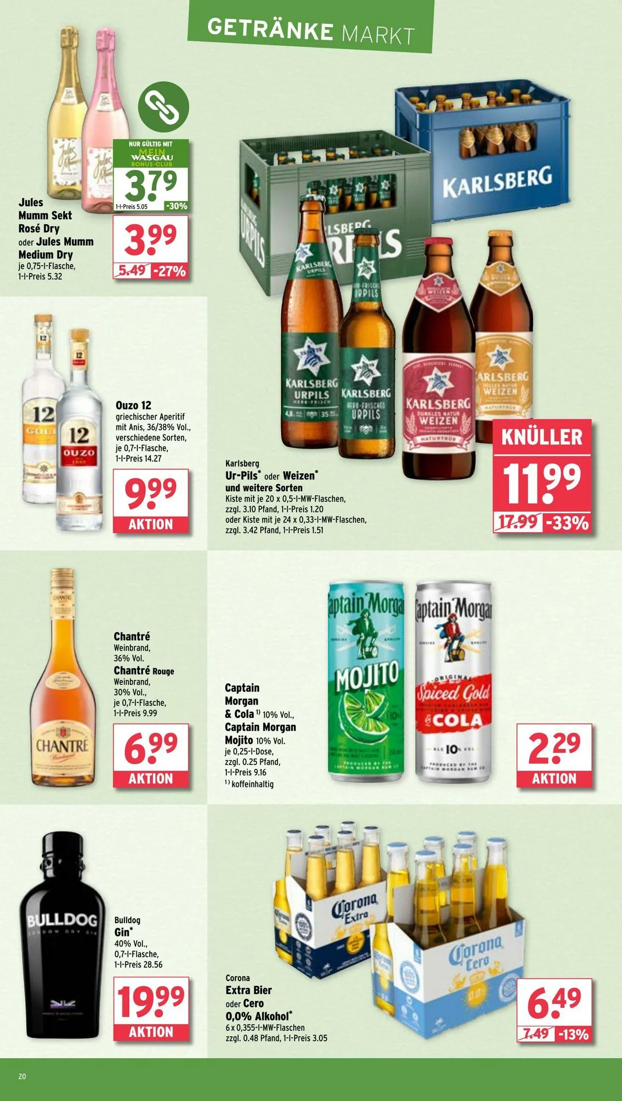 WASGAU Aktueller Prospekt von 7. September bis 21. September 2025 - Prospekt seite 20