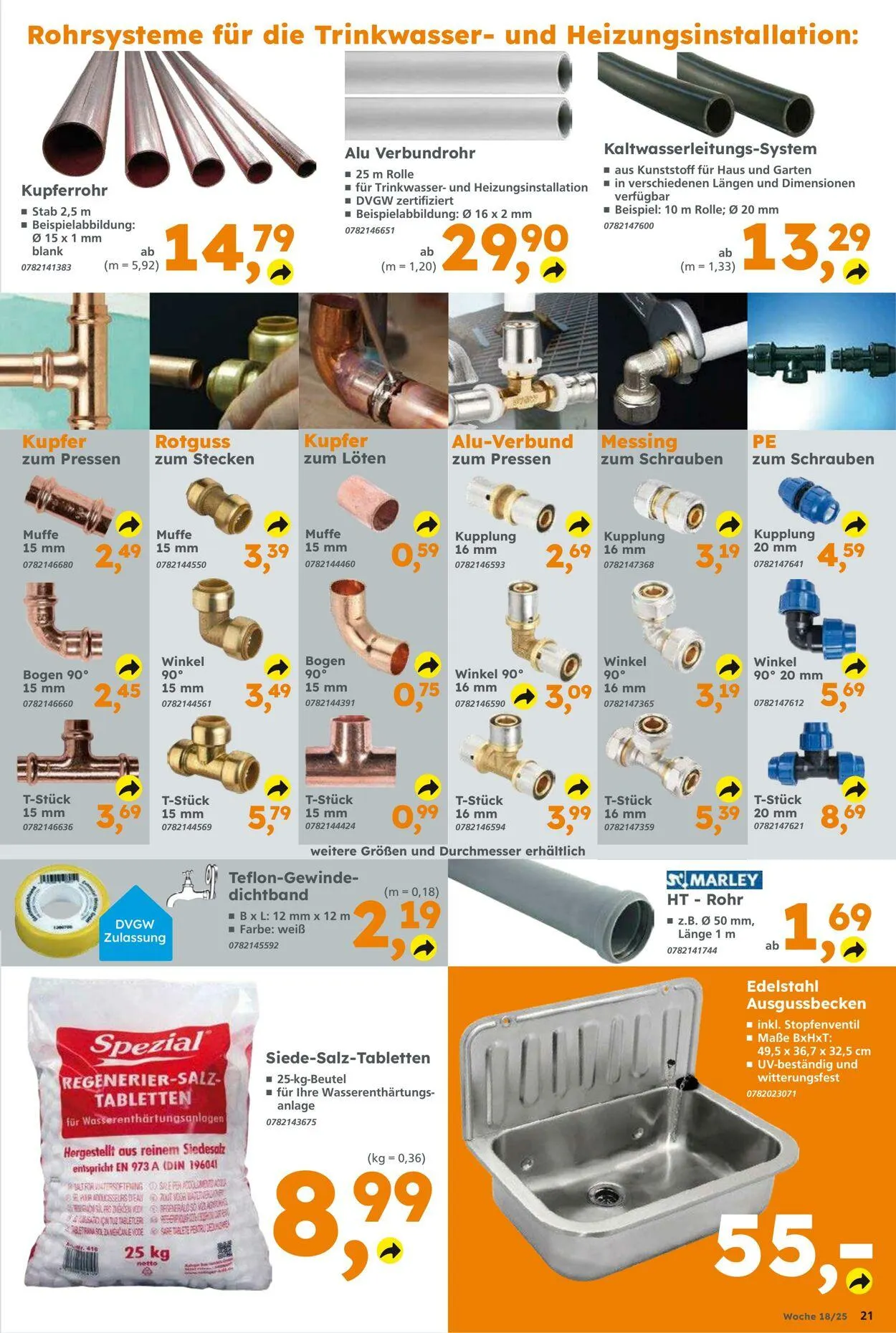 Globus Baumarkt Aktueller Prospekt von 27. April bis 3. Mai 2025 - Prospekt seite 21