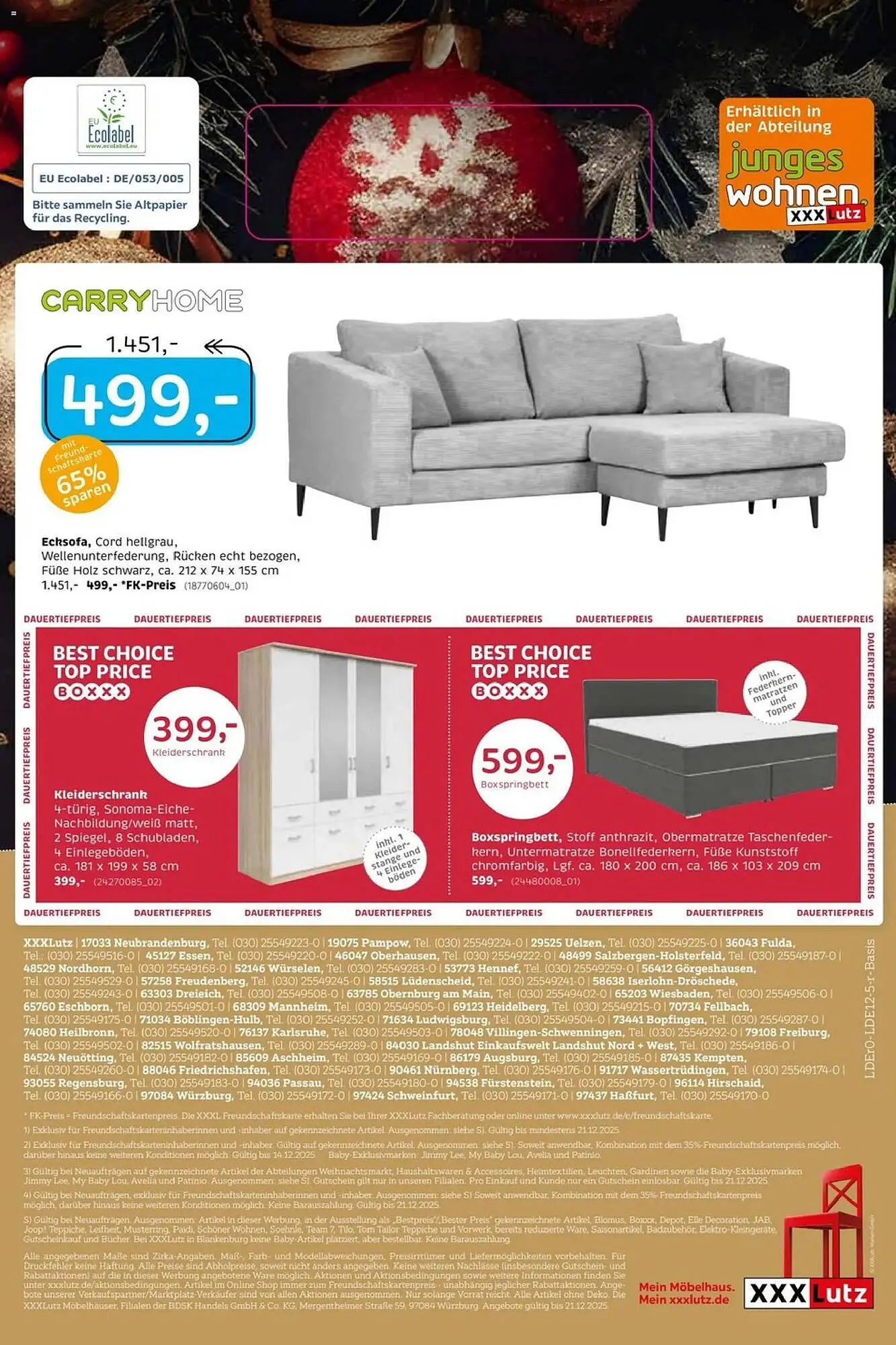 XXXLutz Prospekt von 30. November bis 21. Dezember 2025 - Prospekt seite 8